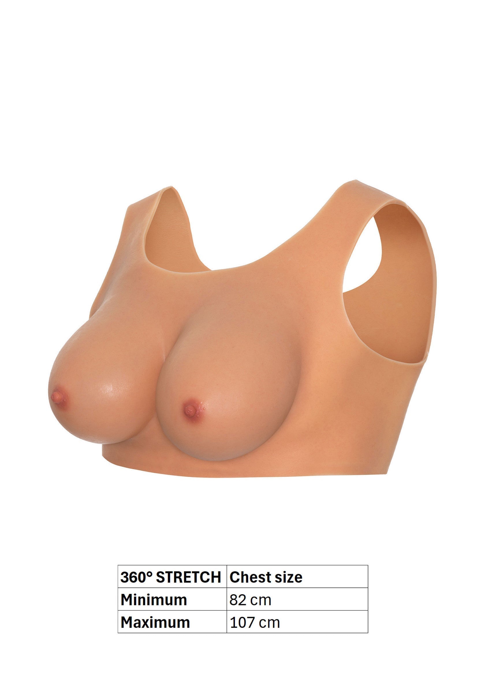 Hidden Desire Wearable Breasts Top D Cup