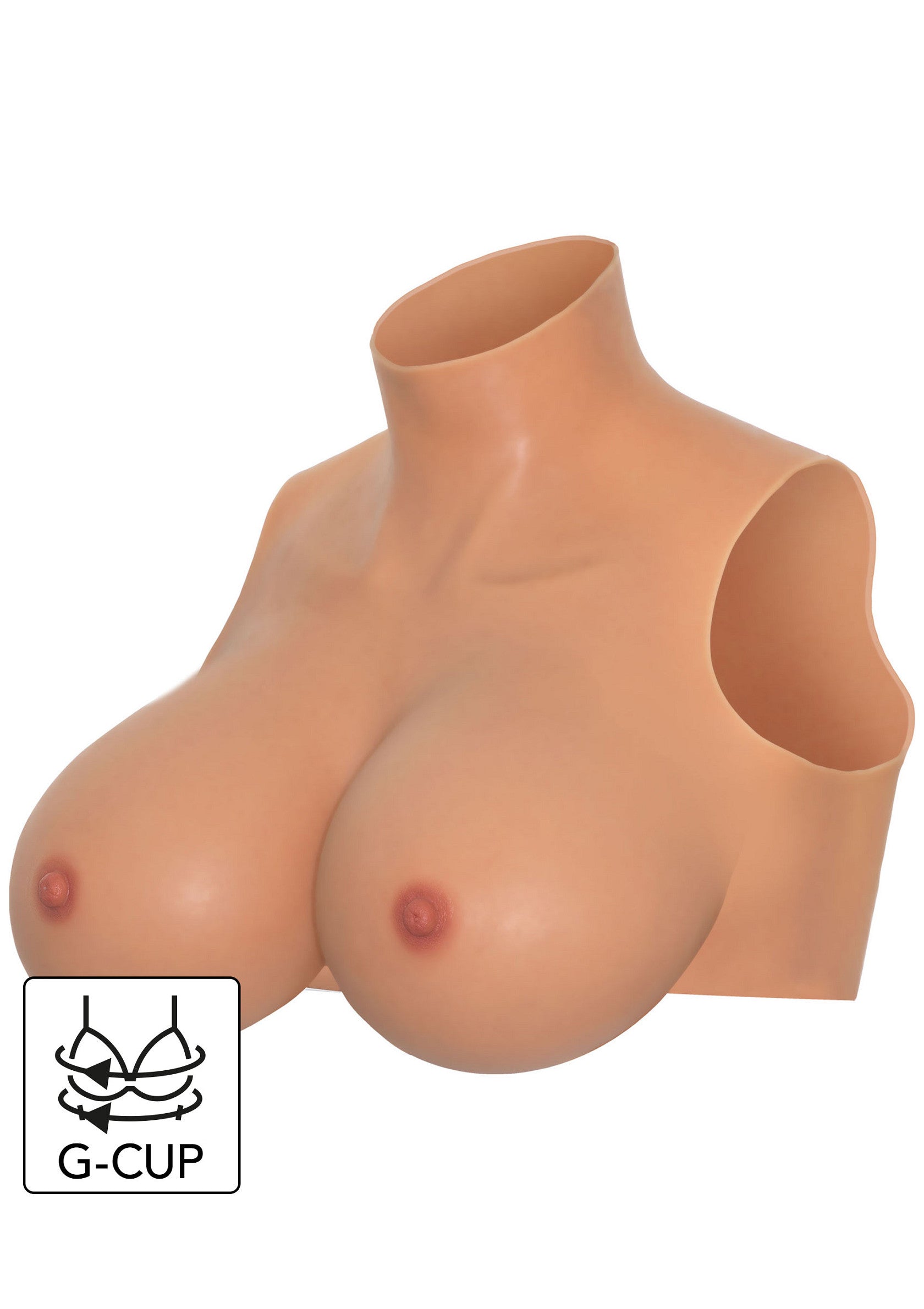 Hidden Desire Wearable Breasts Crop Top G Cup