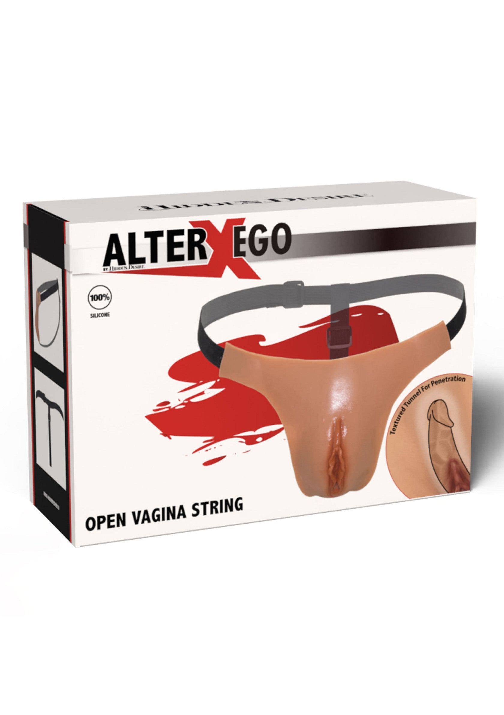 Hidden Desire Open Vagina String