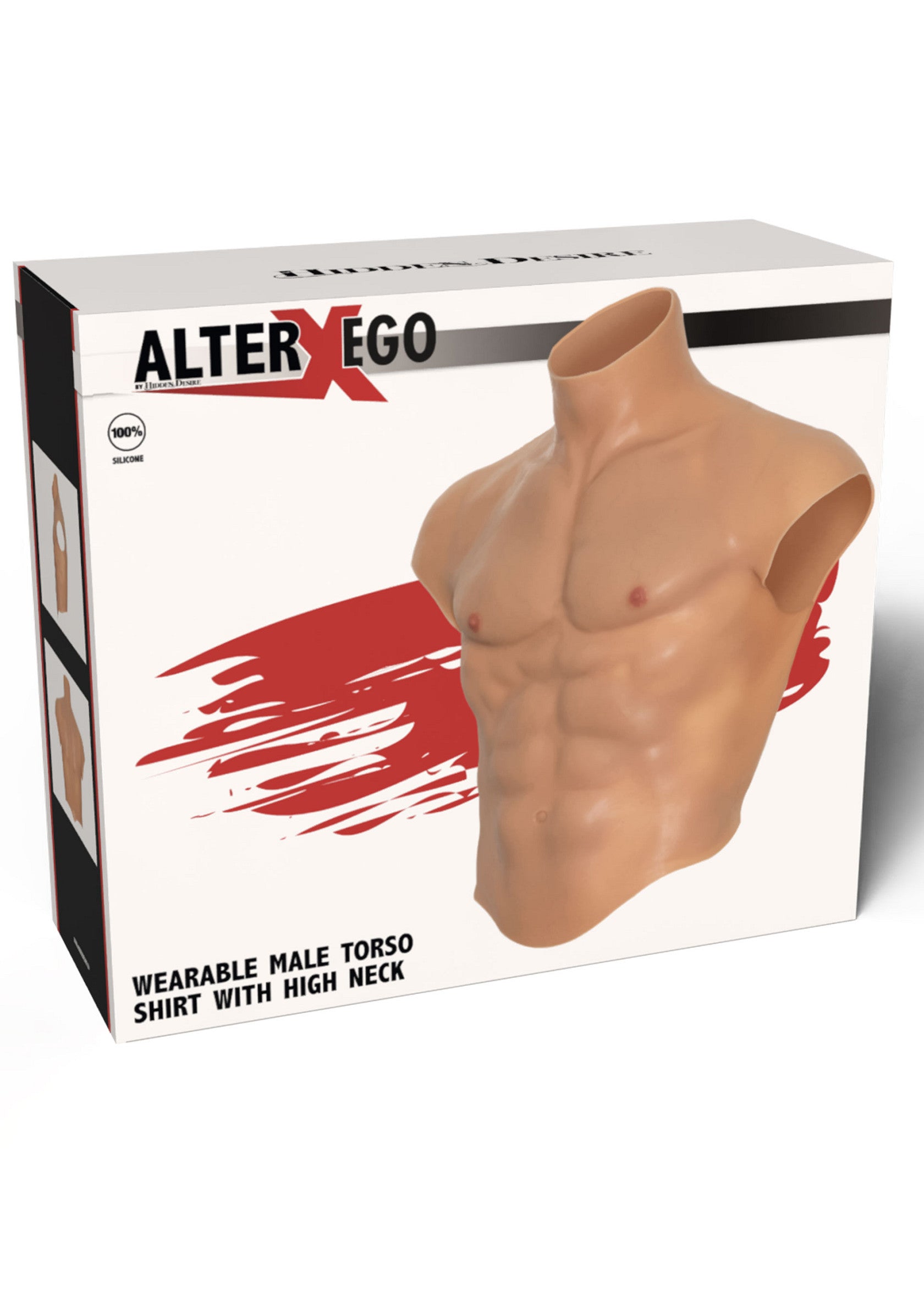 Hidden Desire Silicone Torso Pecs and Abs