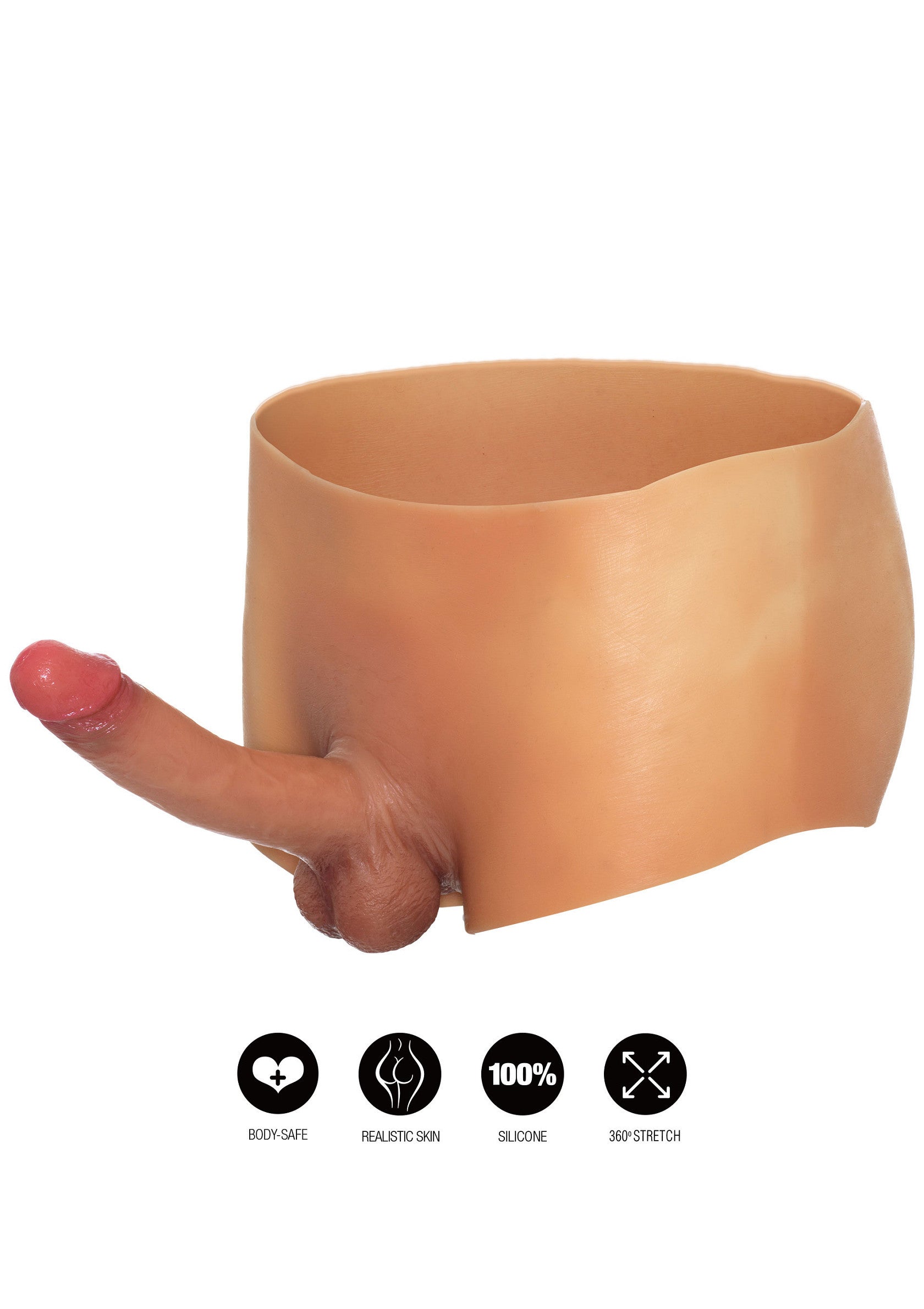 Hidden Desire Penis Boxershort 18 cm Dildo