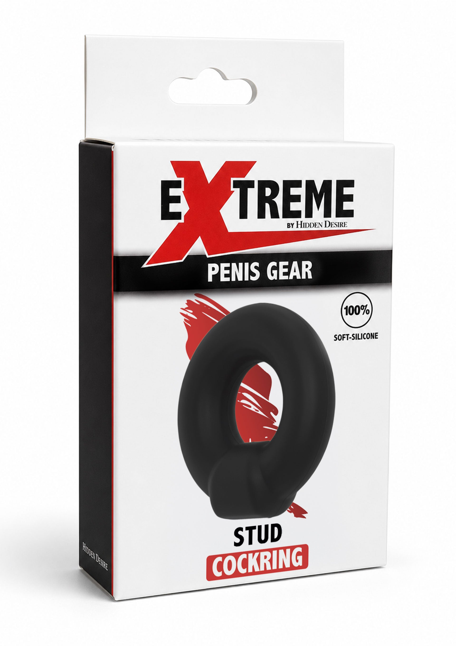 Hidden Desire Soft Silicone Stud C-Ring