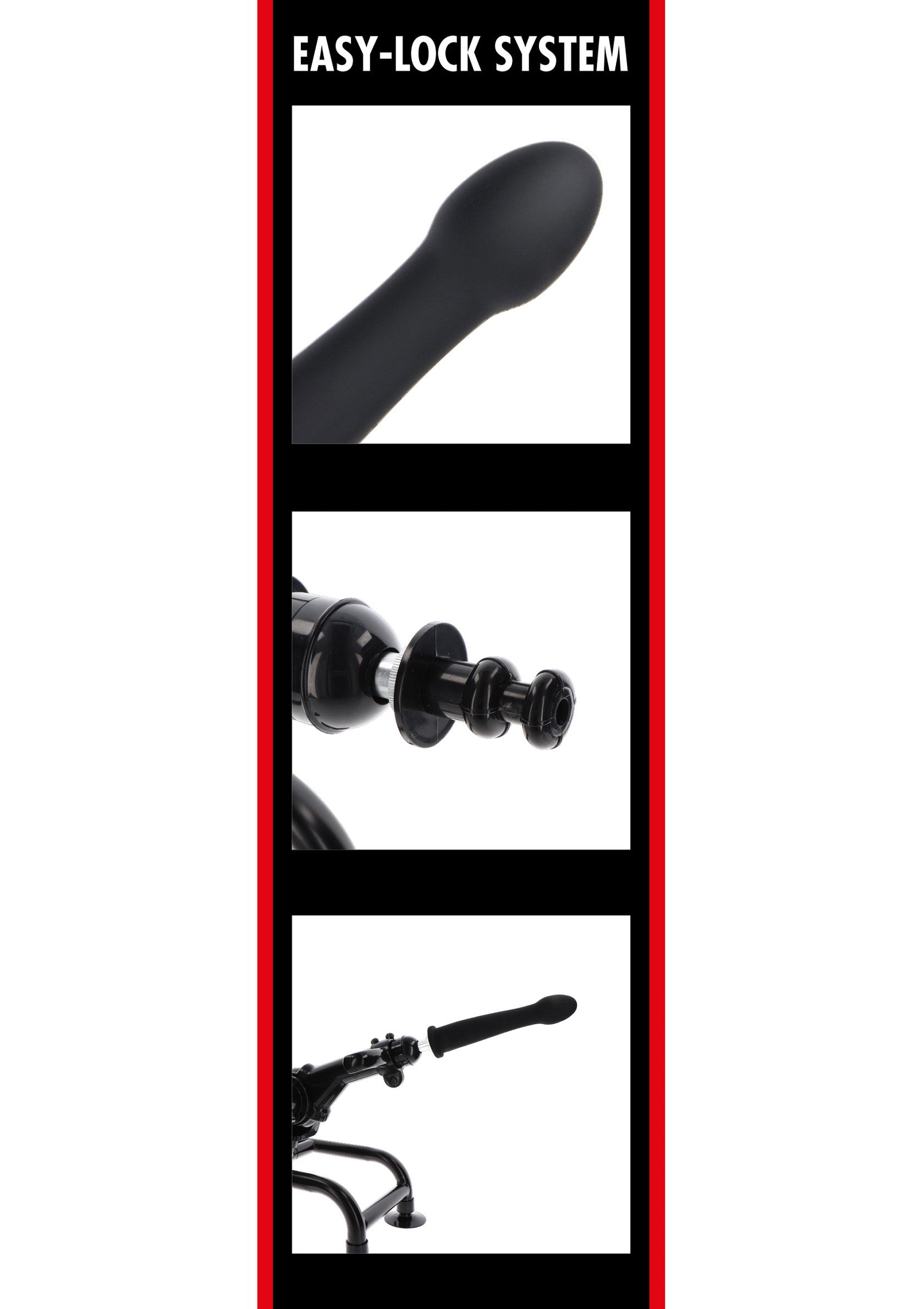 Hidden Desire Smooth Dong Easy-Lock 19 cm