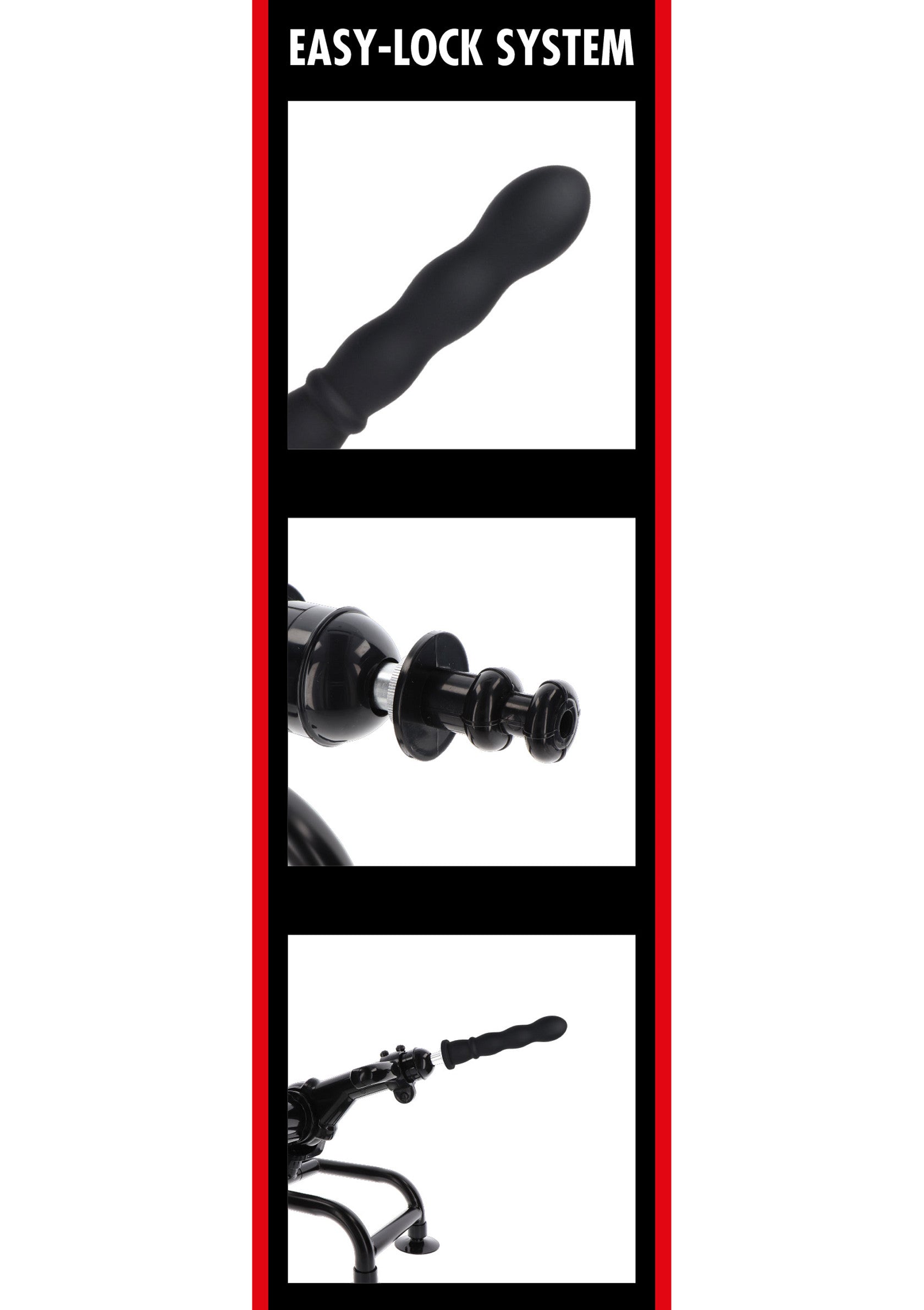 Hidden Desire Wave Dong Easy-Lock 19 cm
