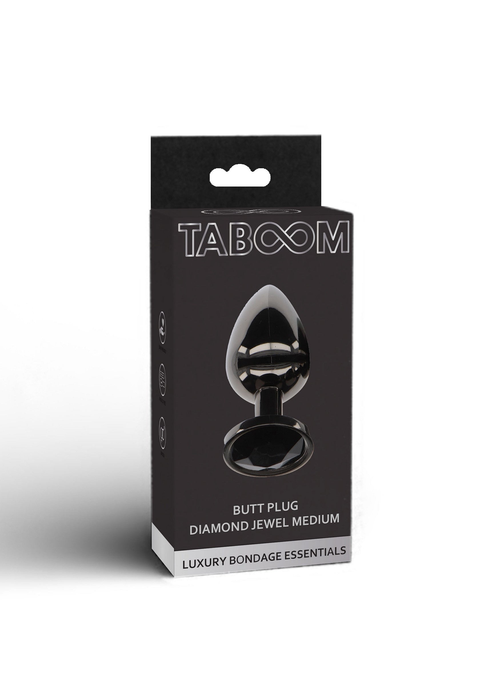 Taboom Butt Plug With Diamond Jewel M