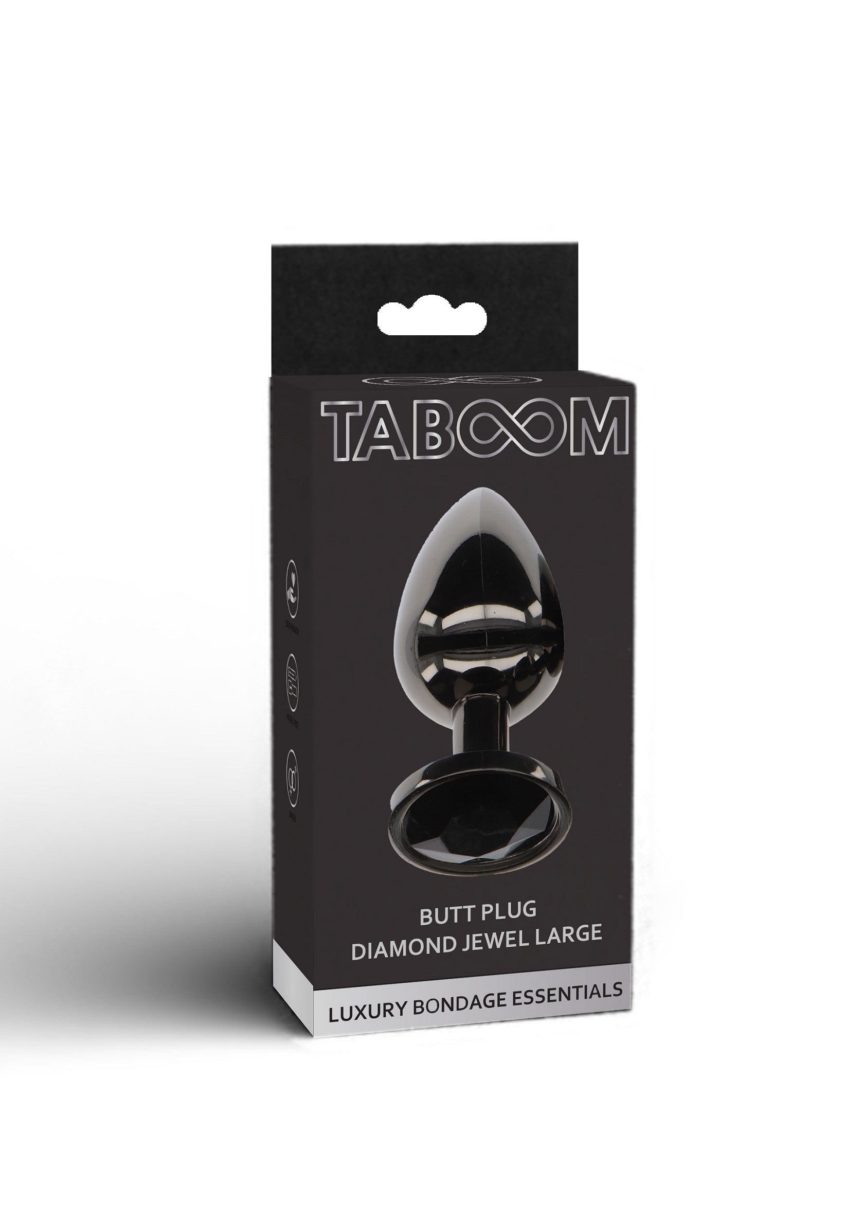 Taboom Butt Plug With Diamond Jewel L