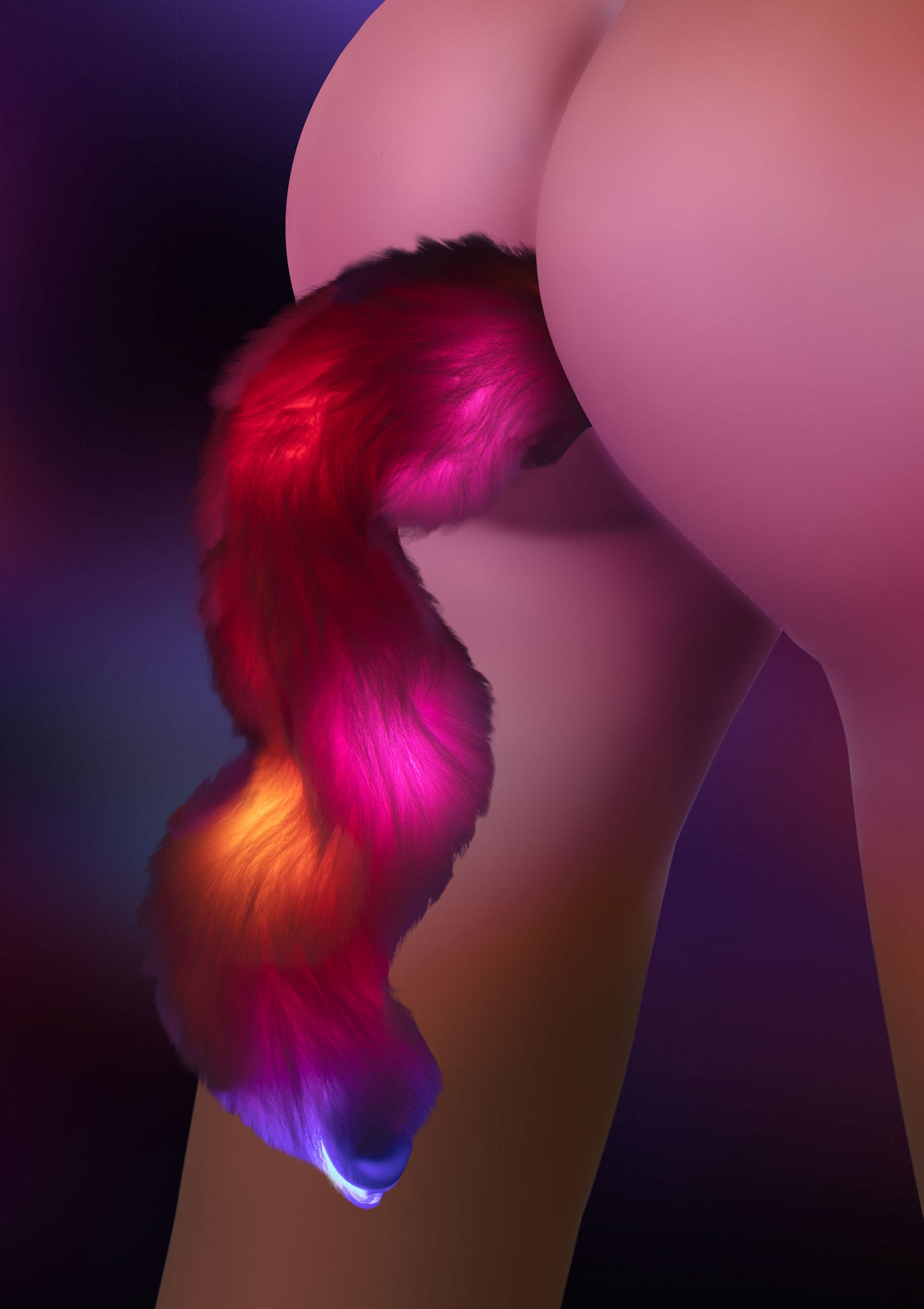 Taboom Unicorn Tail & Buttplug LED