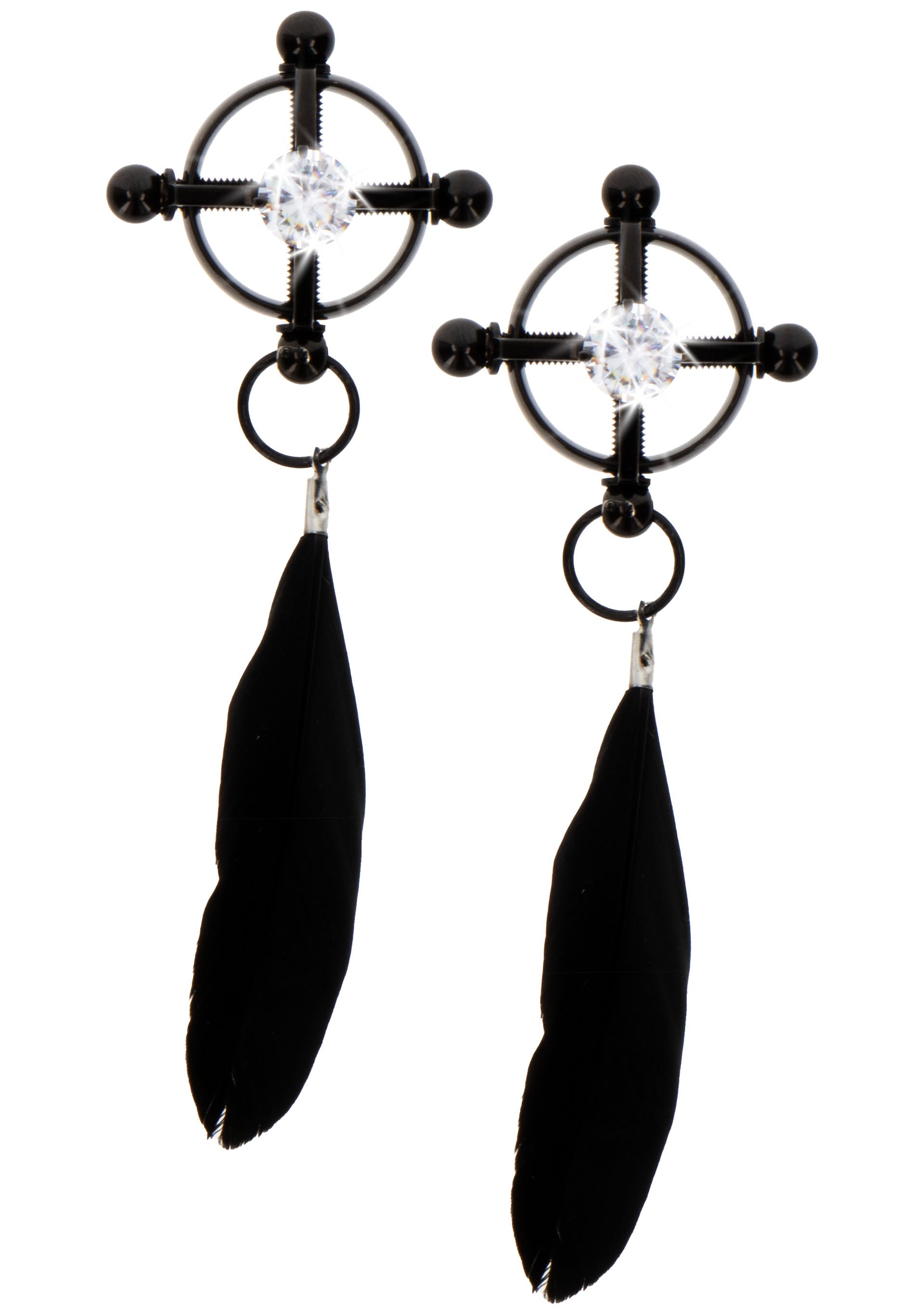 Taboom Velvet Feather Clamps