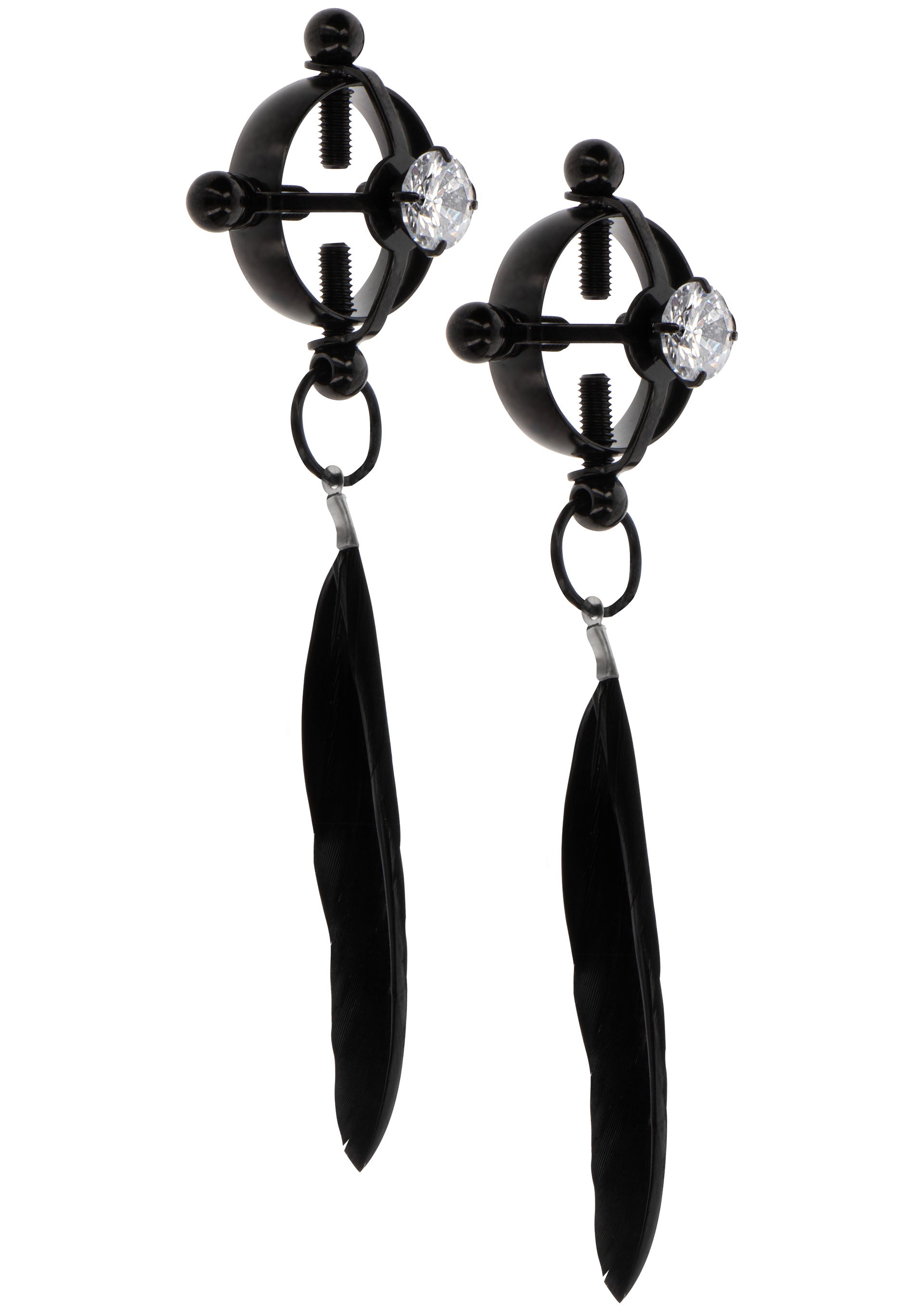 Taboom Velvet Feather Clamps