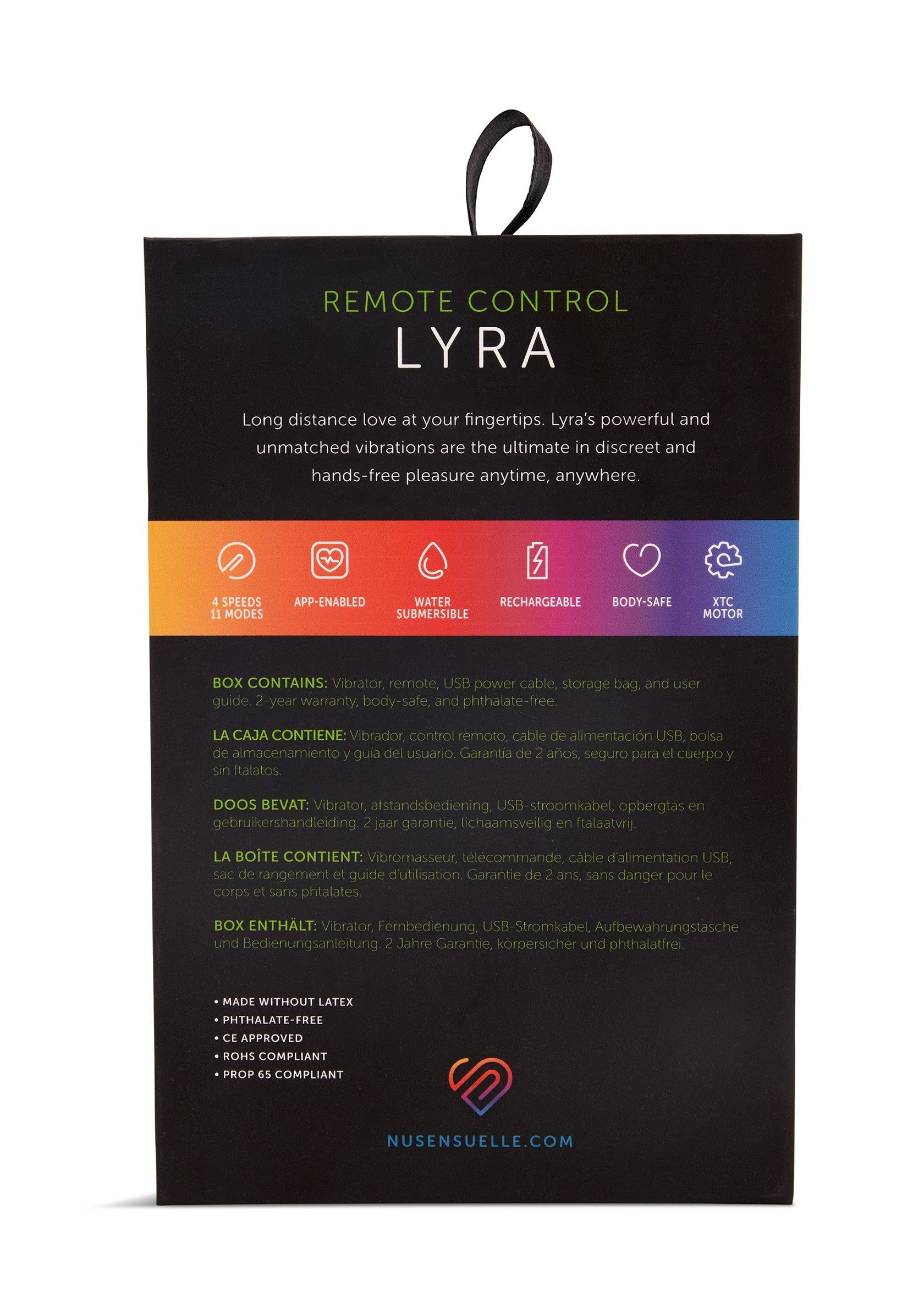 Nu Sensuelle Lyra Panty Vibrator + App
