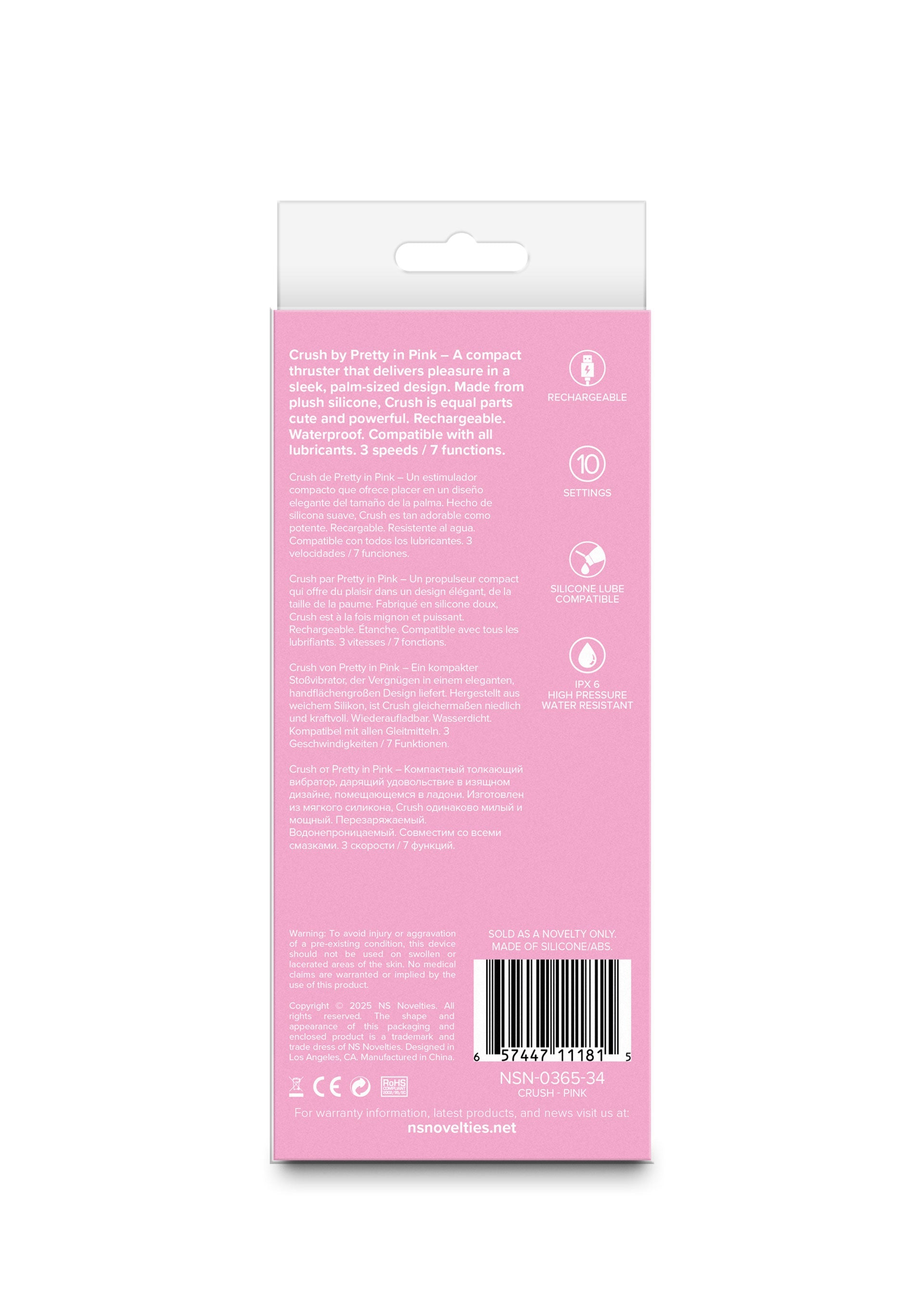 NS Novelties Crush Vibrator