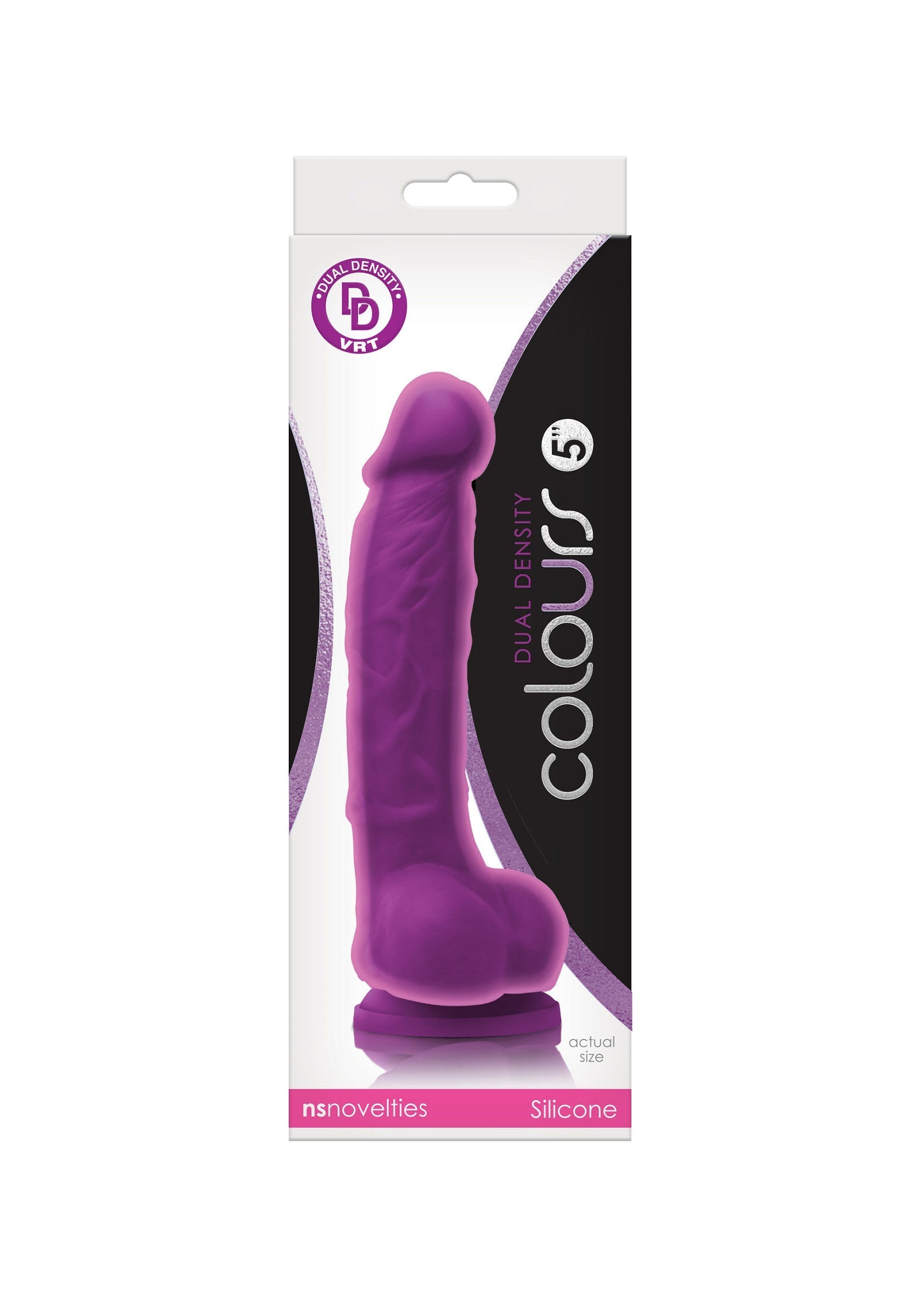 NS Novelties Colours Dual Density 5 inch