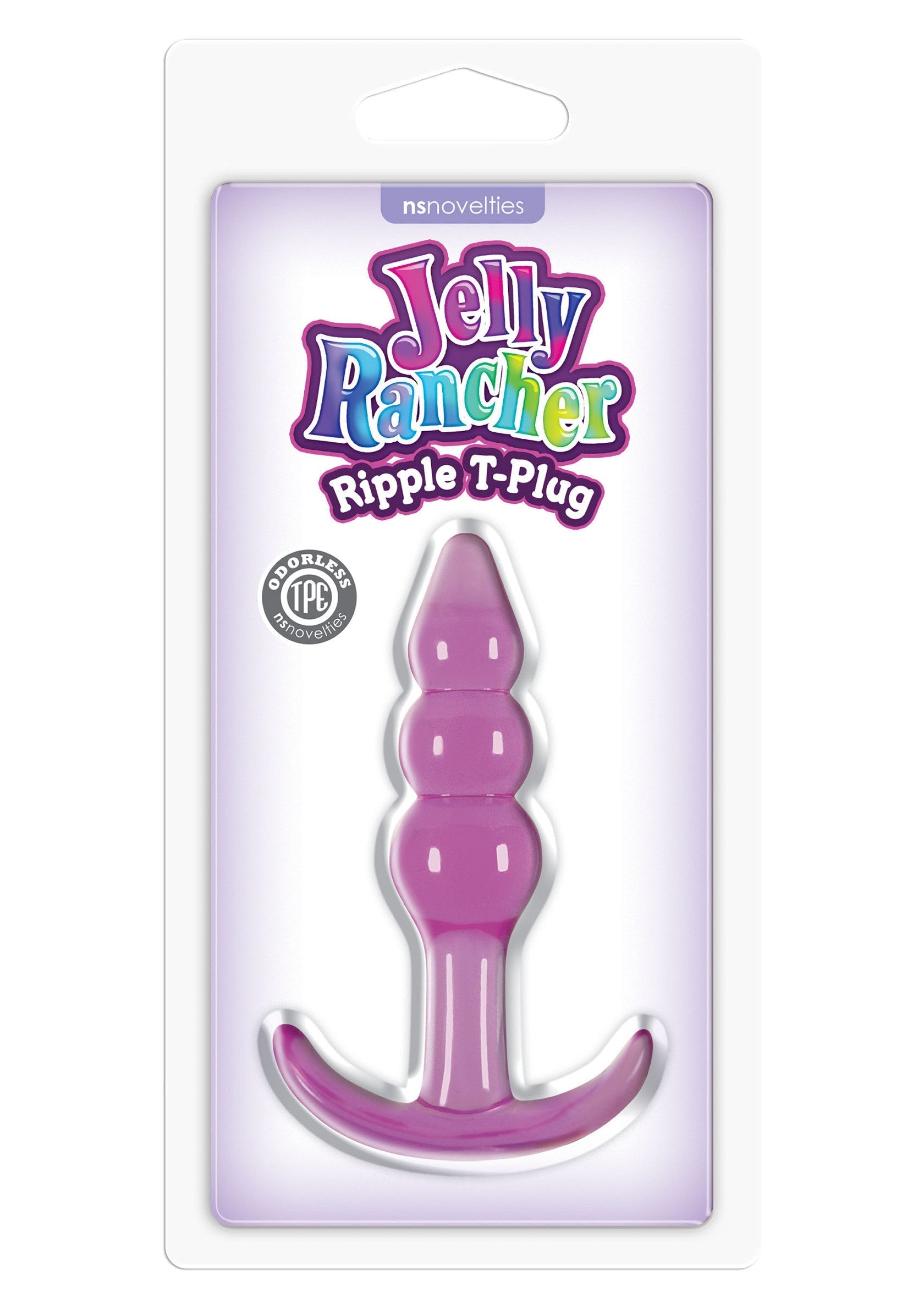 NS Novelties Jelly Rancher T-Plug Ripple