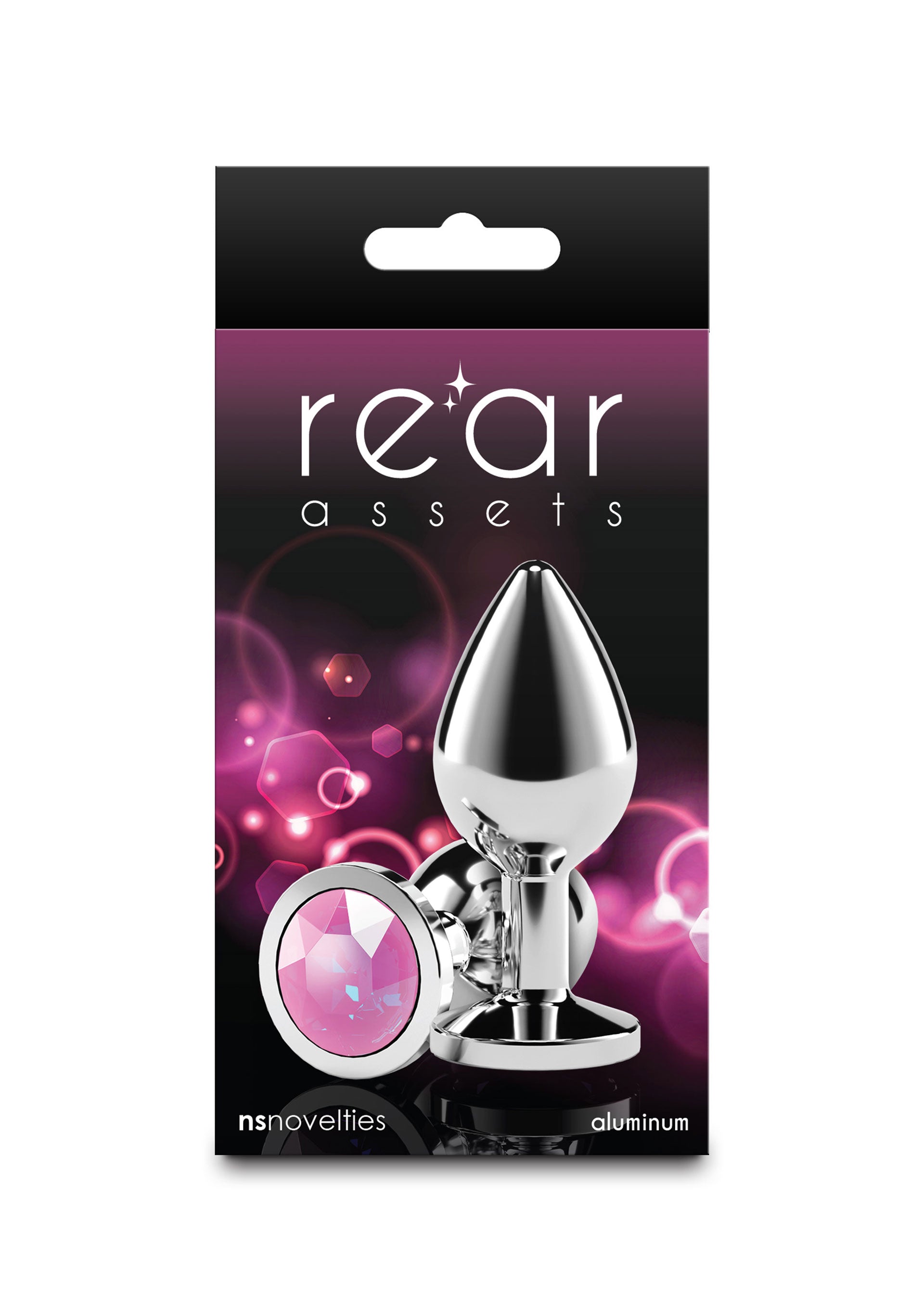 NS Novelties Rear Assets Silver Medium