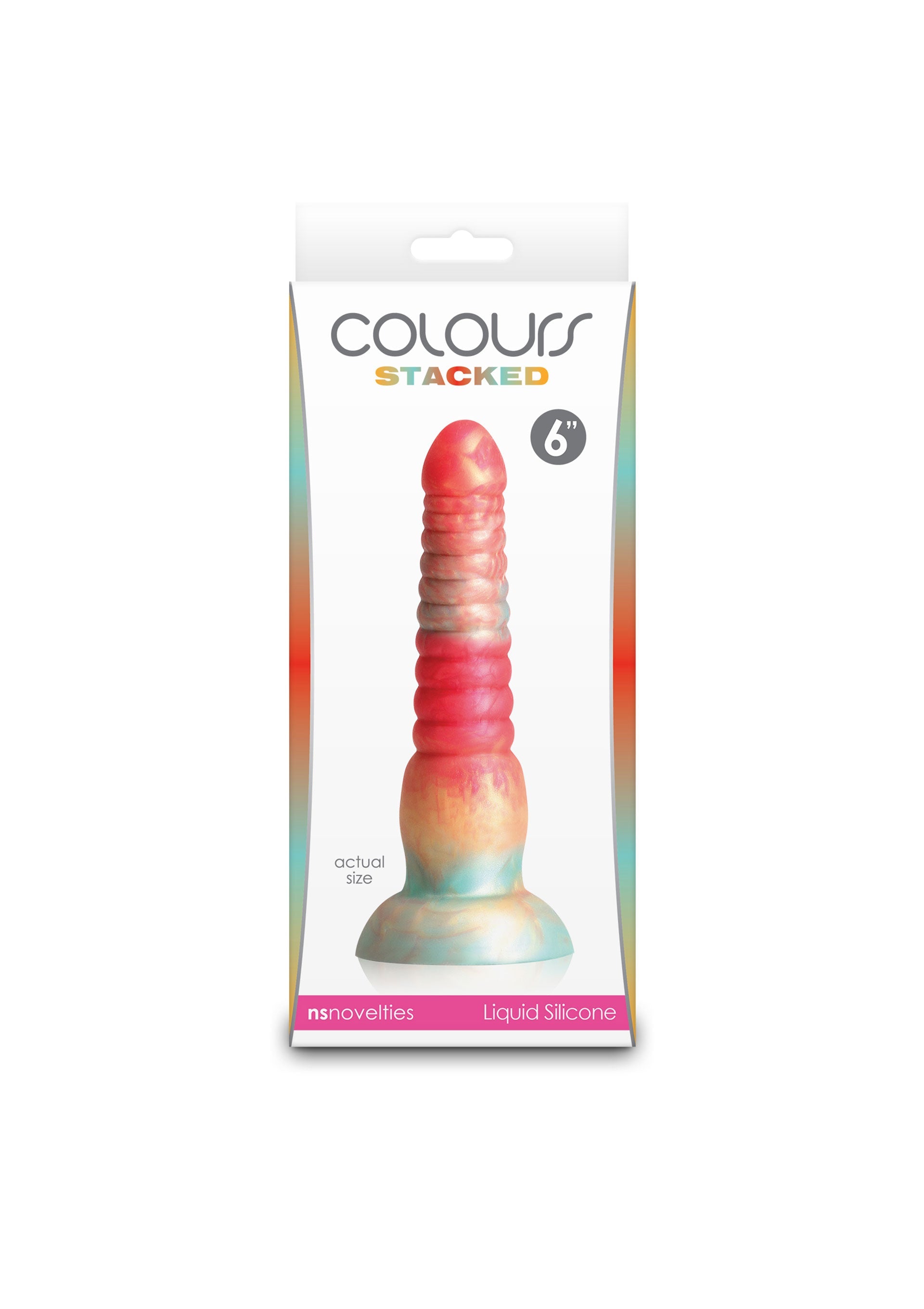 NS Novelties Stacked 6 inch Dildo