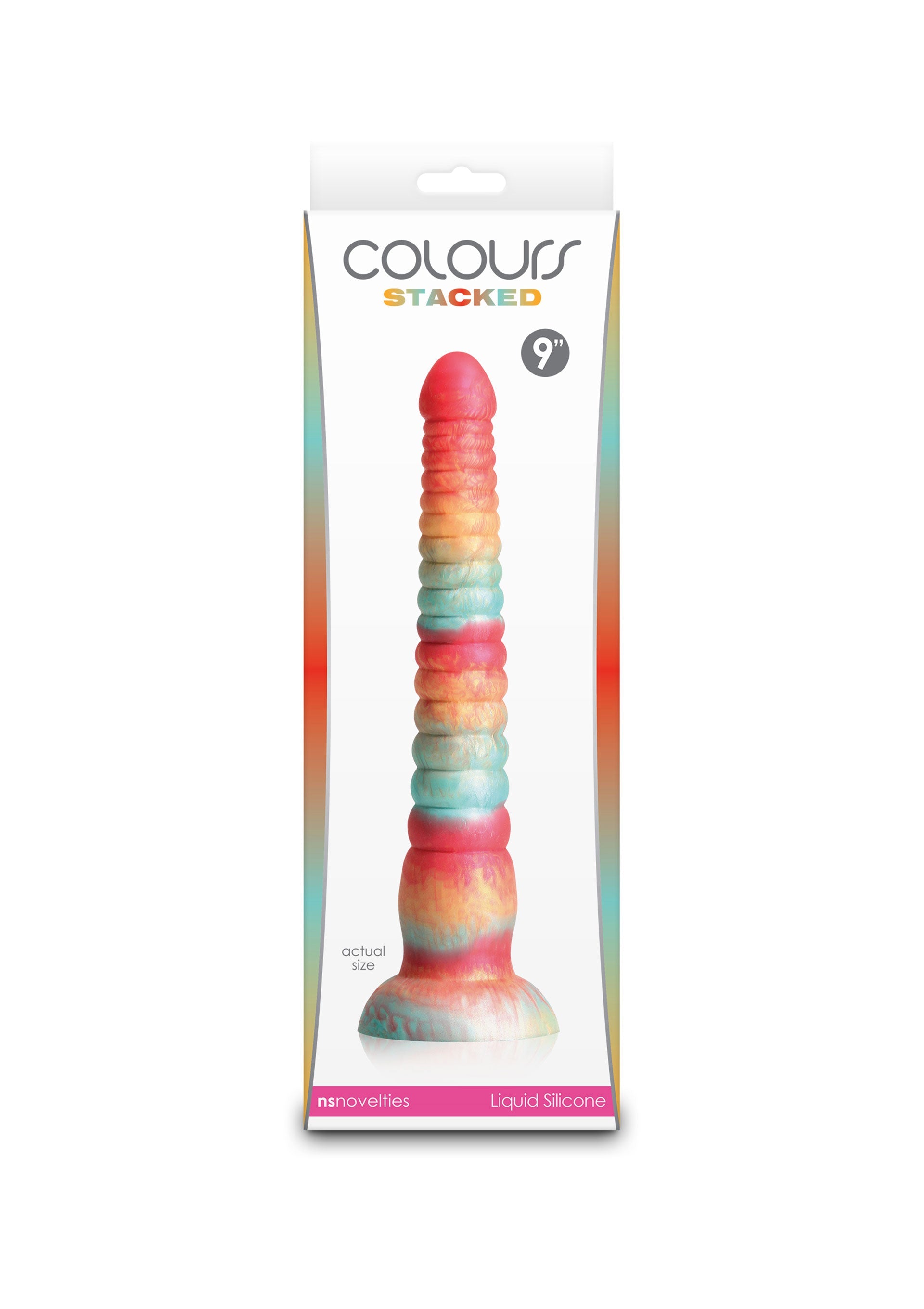 NS Novelties Stacked 9 inch Dildo
