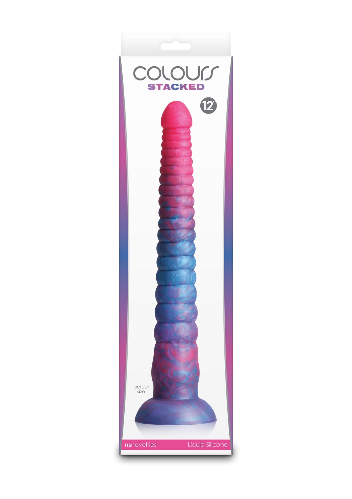 NS Novelties Stacked 12 inch Dildo
