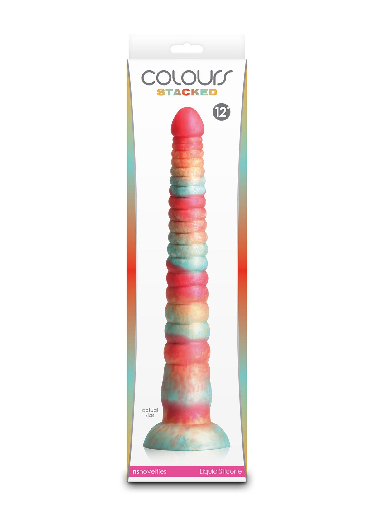 NS Novelties Stacked 12 inch Dildo