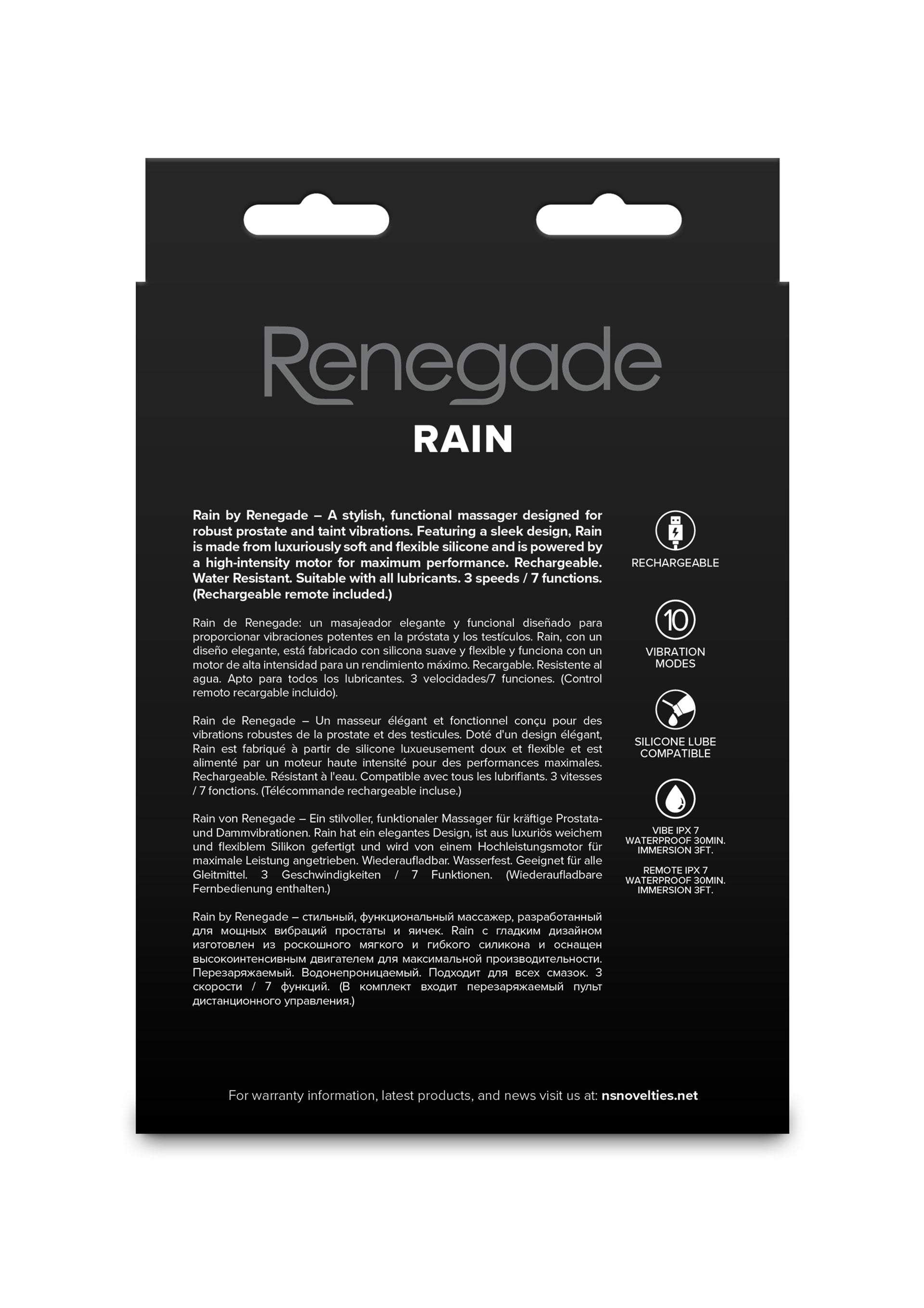 NS Novelties Rain Prostate Plug