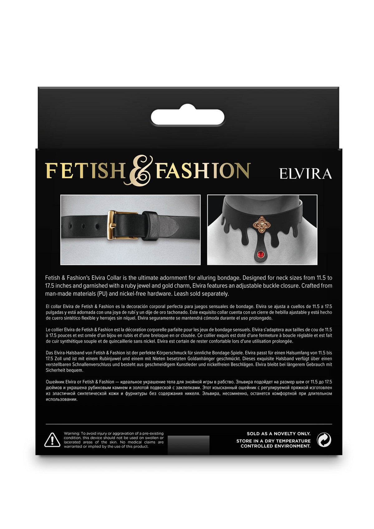 NS Novelties Elvira Collar
