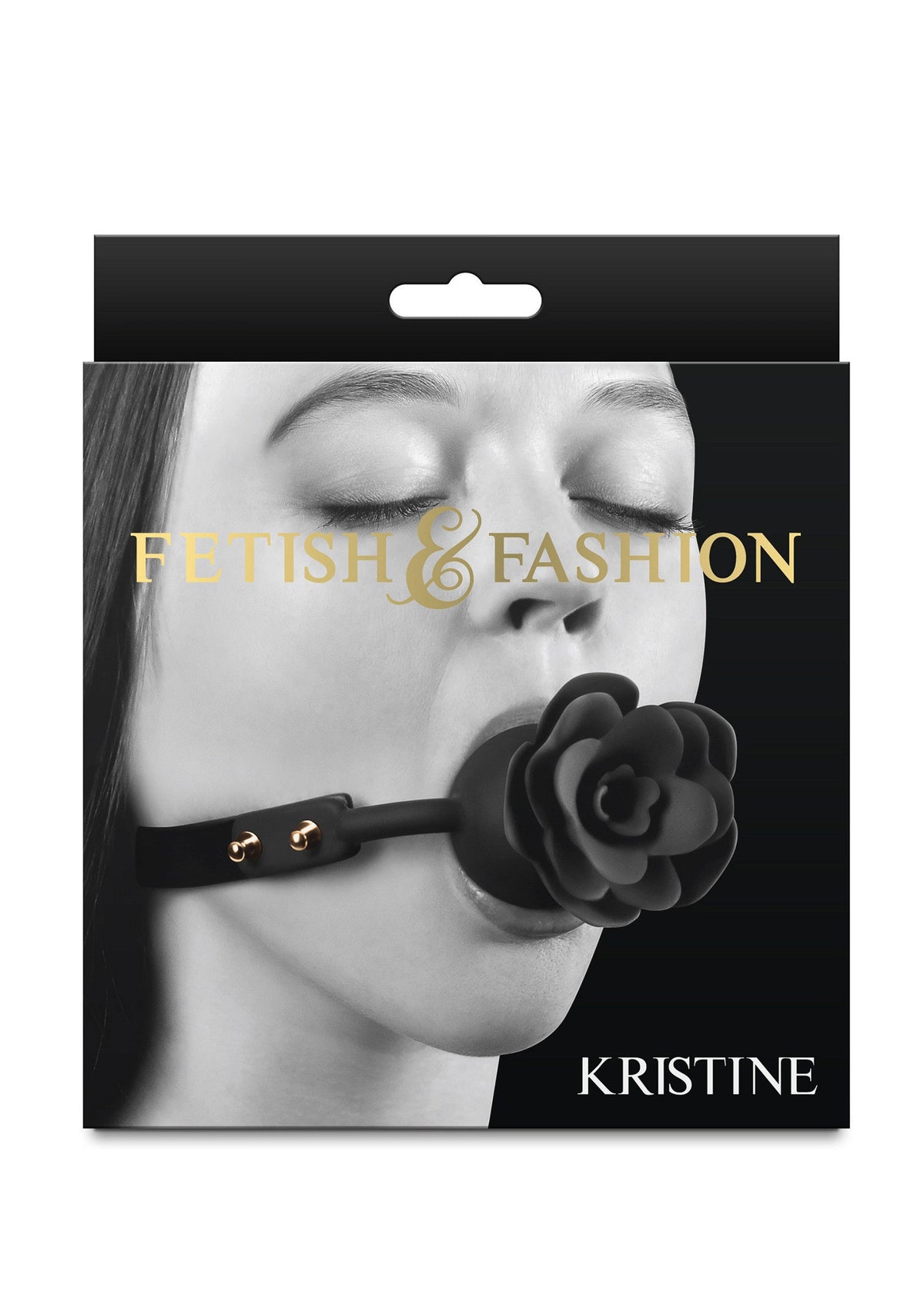 Bâillon floral Kristine pour adultes. Accessoire de jeu de rôle original et élégant.; Kristine bloemmondknevel voor volwassenen. Een origineel en stijlvol rollenspelaccessoire.; Kristine floral gag for adults. An original and stylish role-playing accessory.