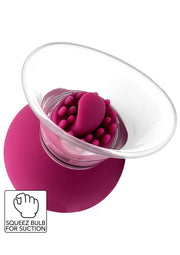 She.E.O. Vibrating & Rotating Nipple & Clitoral Pump