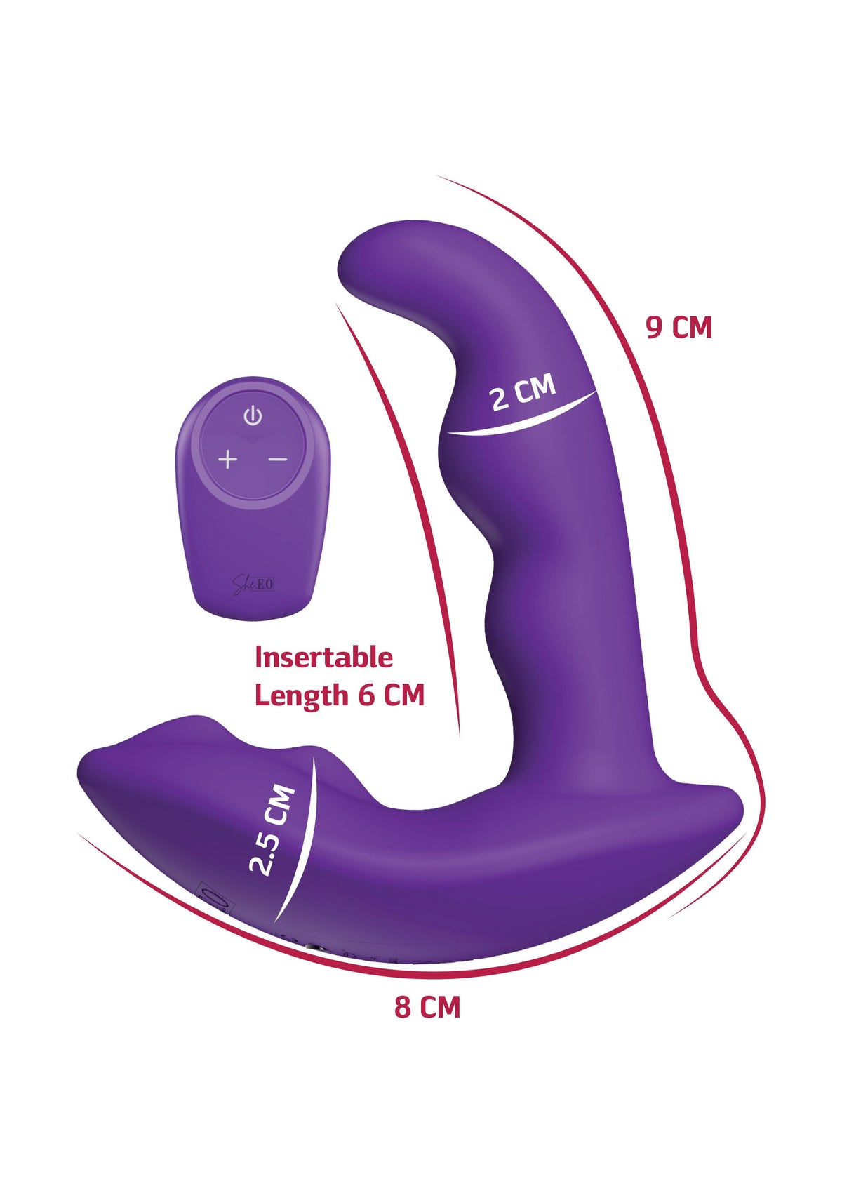 She.E.O. Anal Stimulator Vibrator