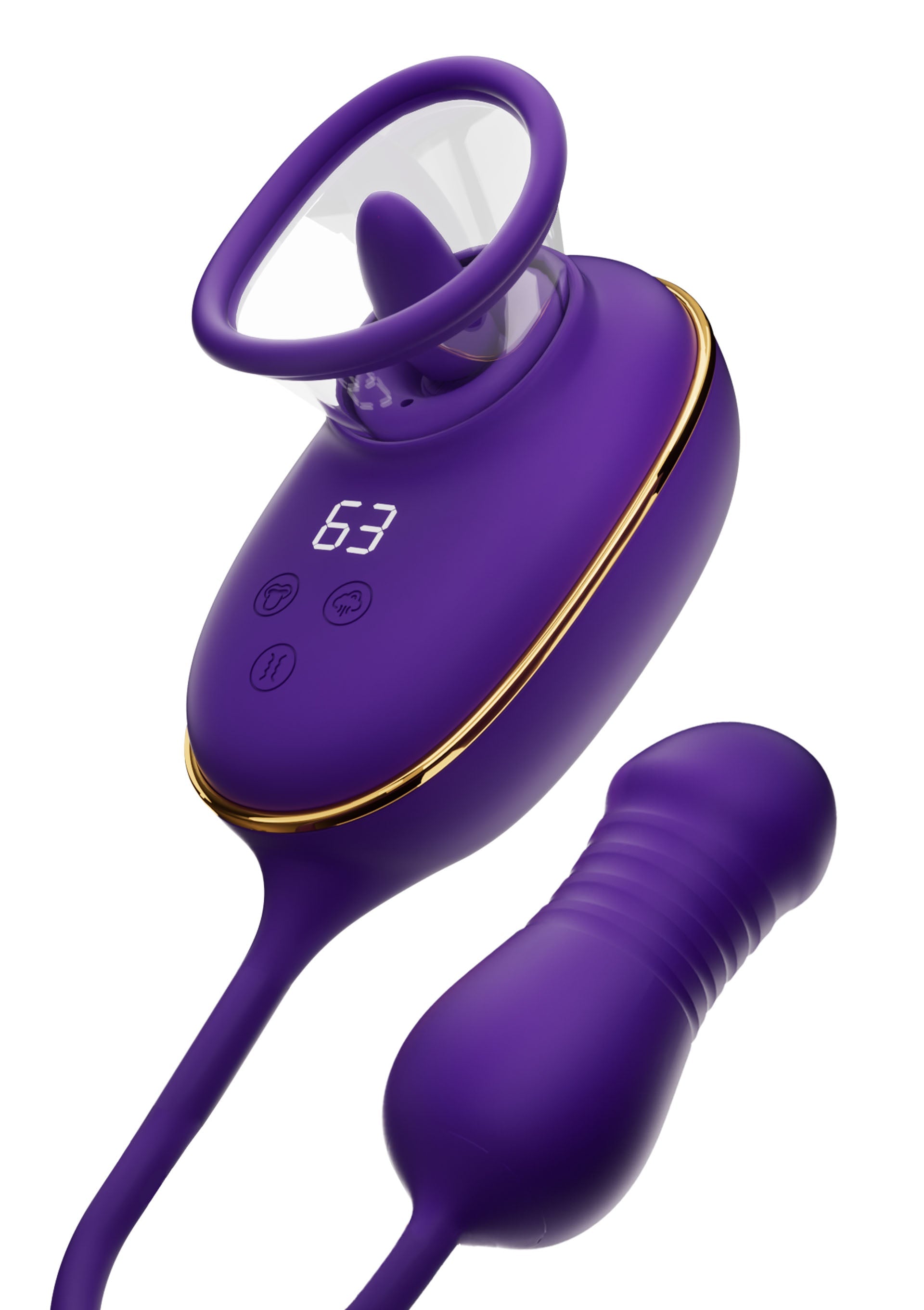She.E.O. Licking Clitoral Pump & Anal Stimulator