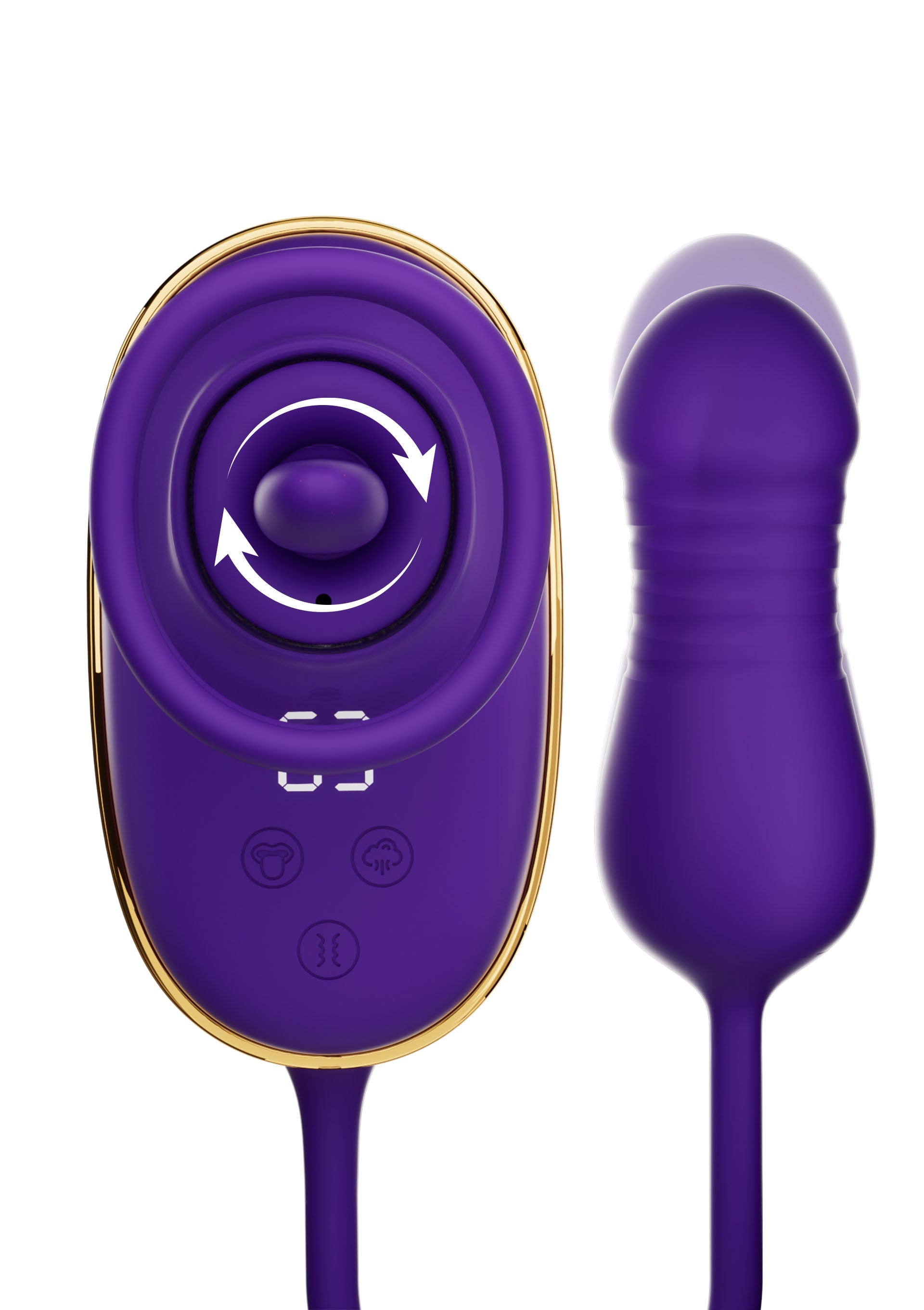 She.E.O. Licking Clitoral Pump & Anal Stimulator