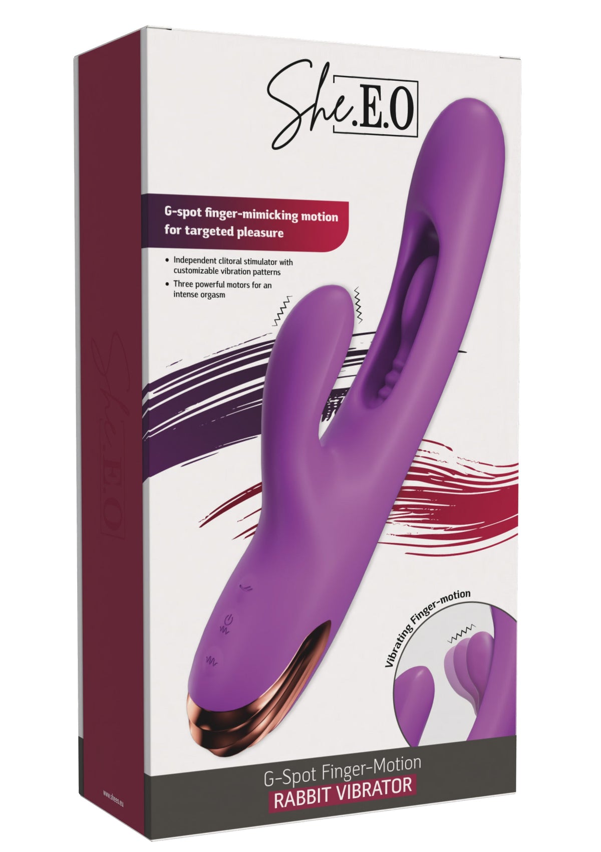 She.E.O. G-Spot Finger-Motion Rabbit