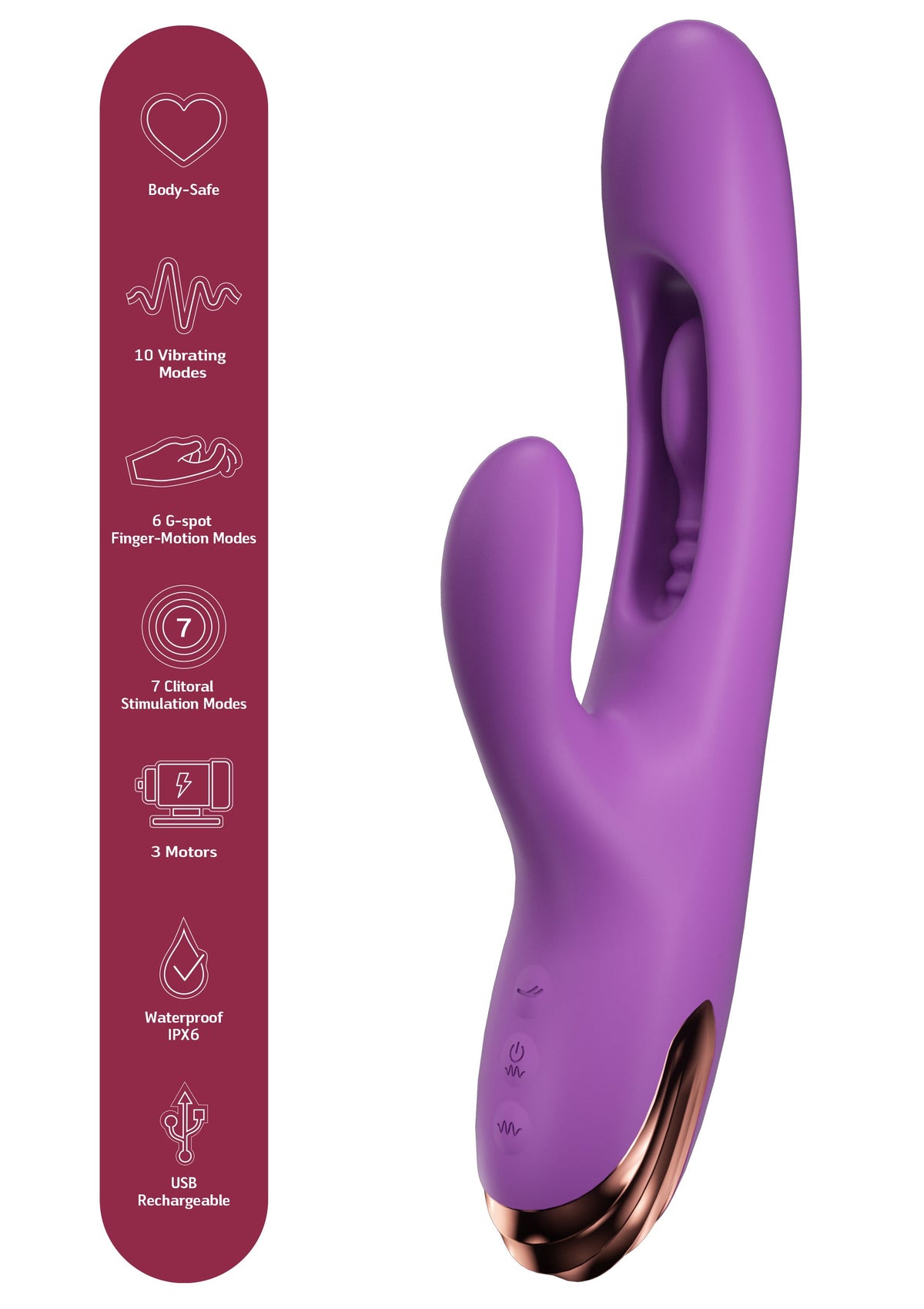 She.E.O. G-Spot Finger-Motion Rabbit