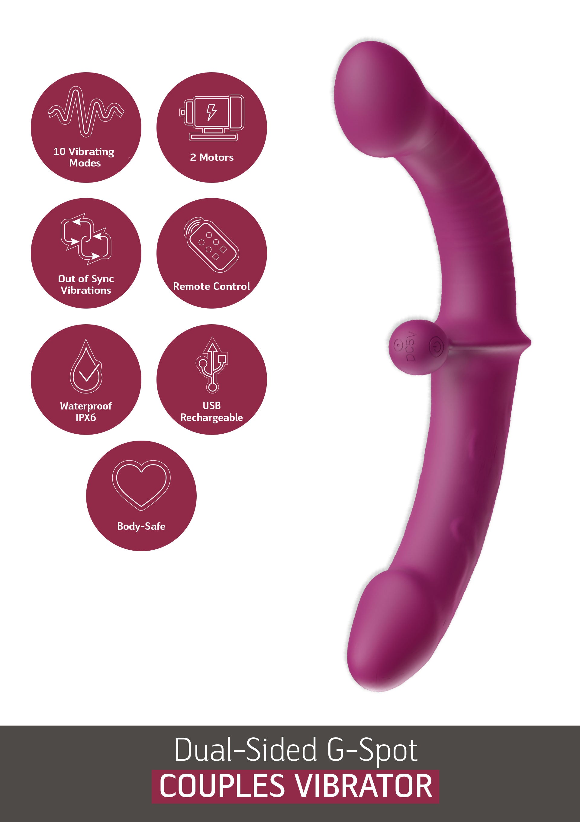 She.E.O Dual-Sided G-Spot Vibrator