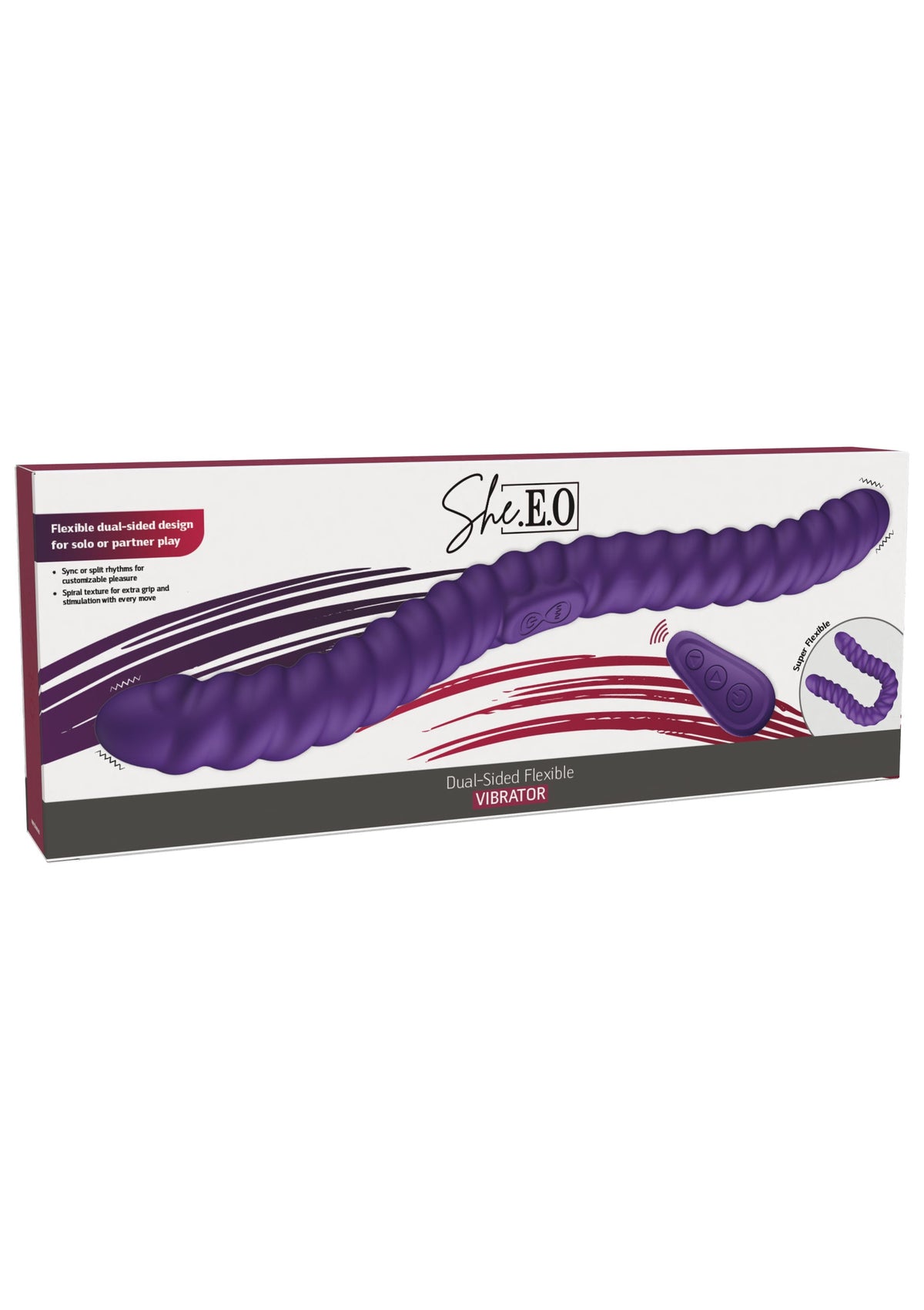 She.E.O Dual-Sided Flexible Vibrator