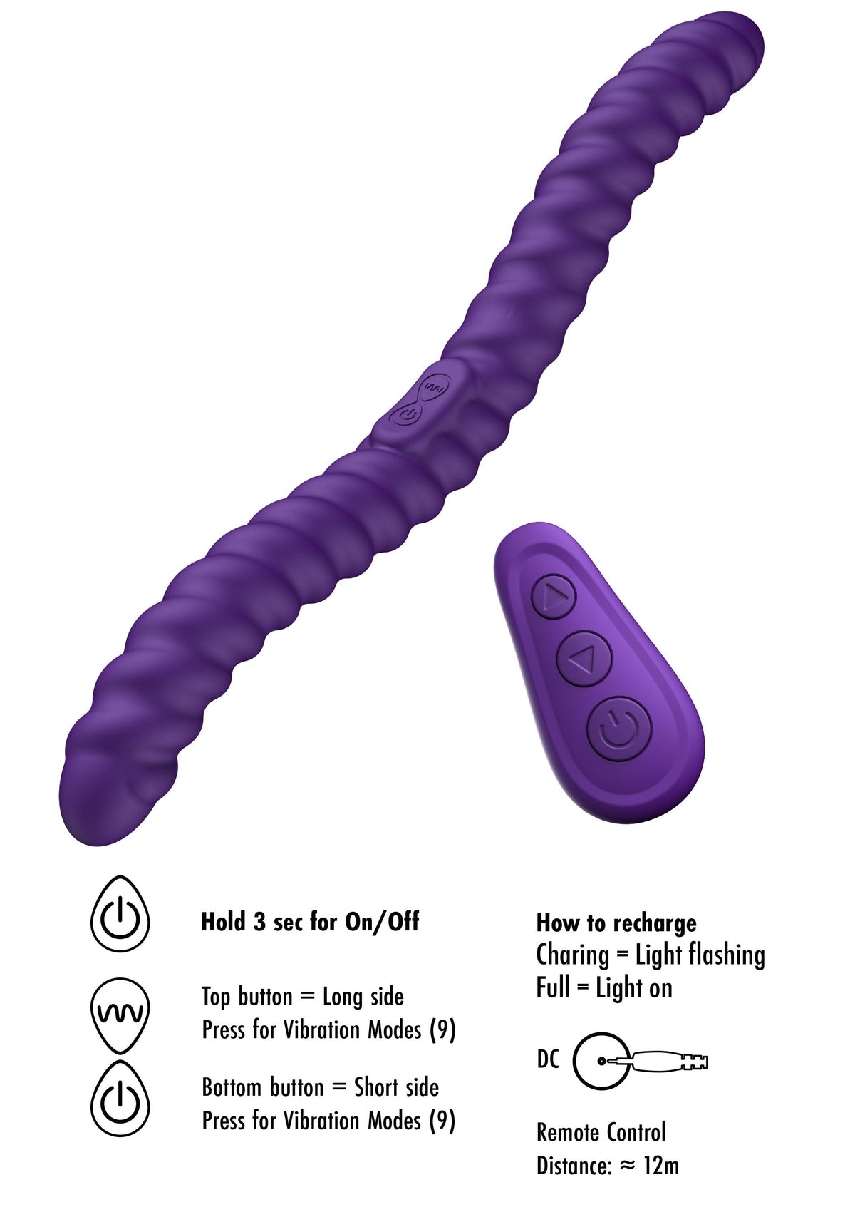 She.E.O Dual-Sided Flexible Vibrator