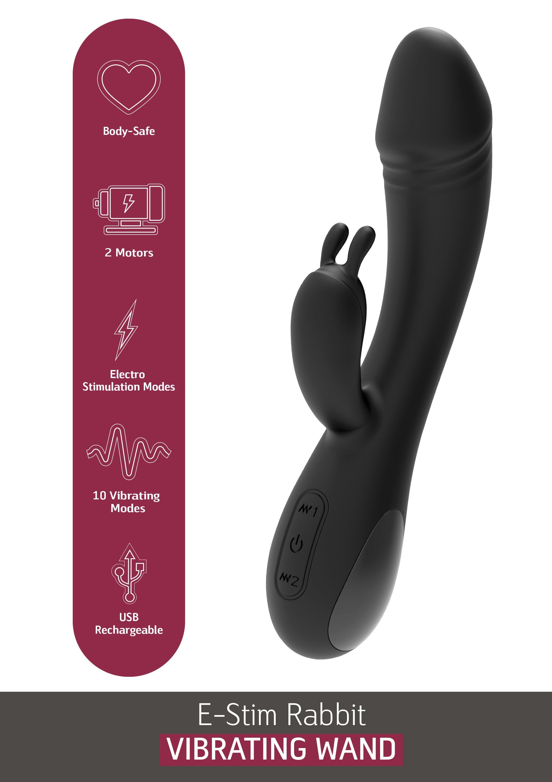She.E.O E-Stim Rabbit Vibrator