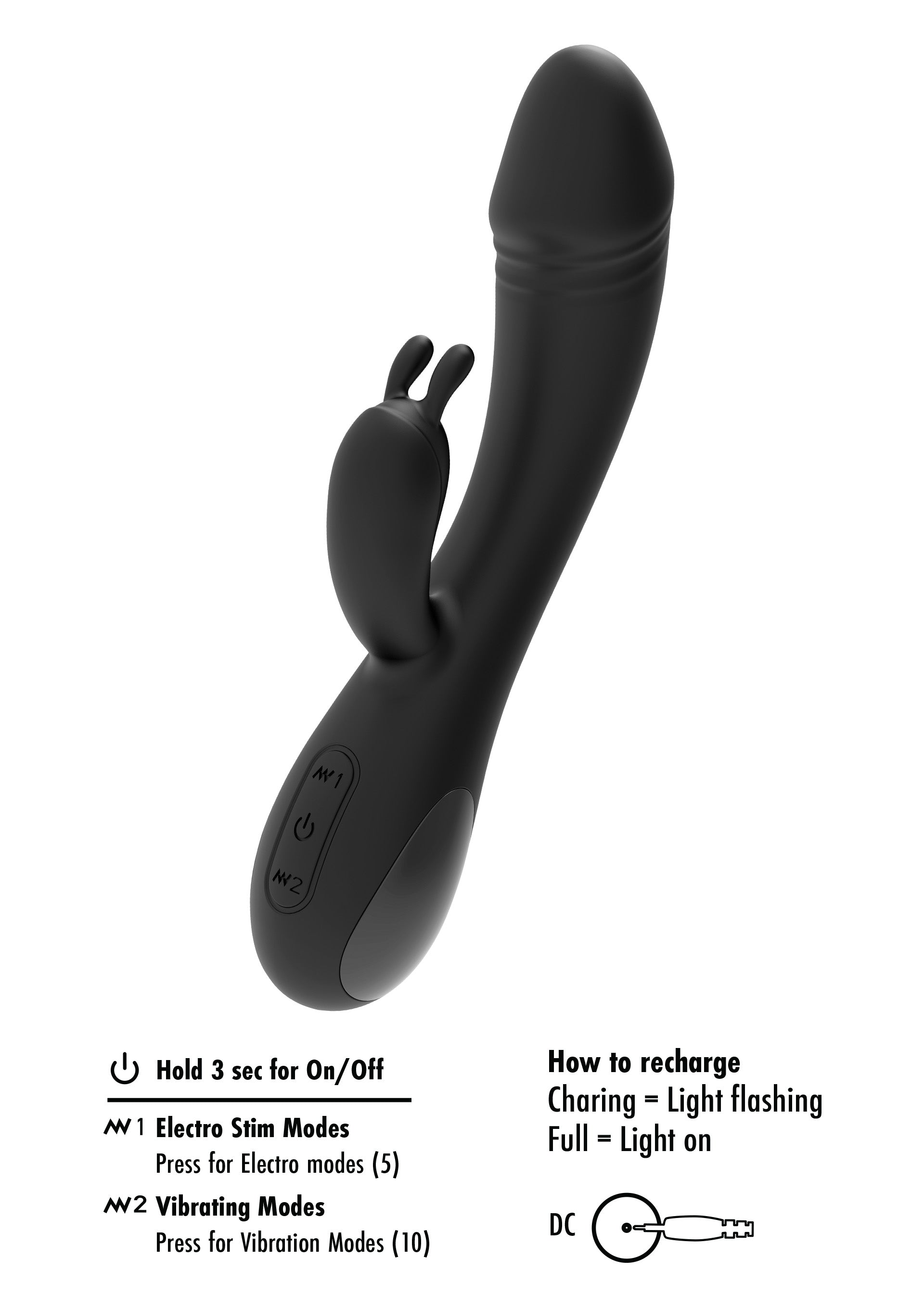 She.E.O E-Stim Rabbit Vibrator