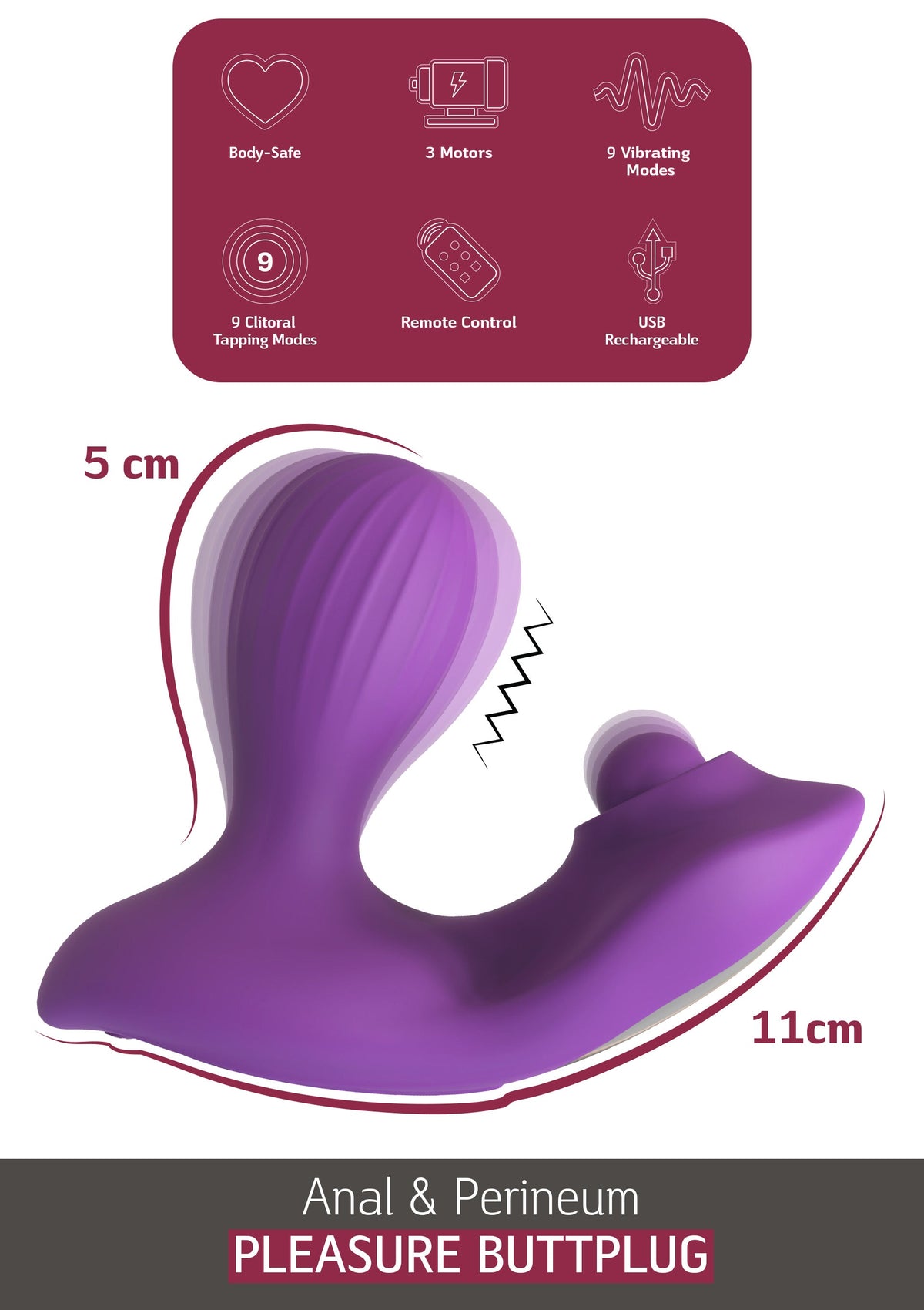 She.E.O Anal & Perineum Stimulator