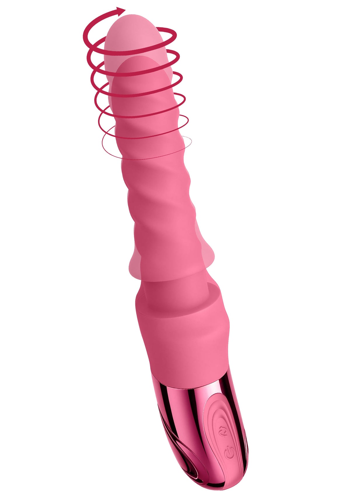 She.E.O Swirl Ribbed Massaging Vibrator