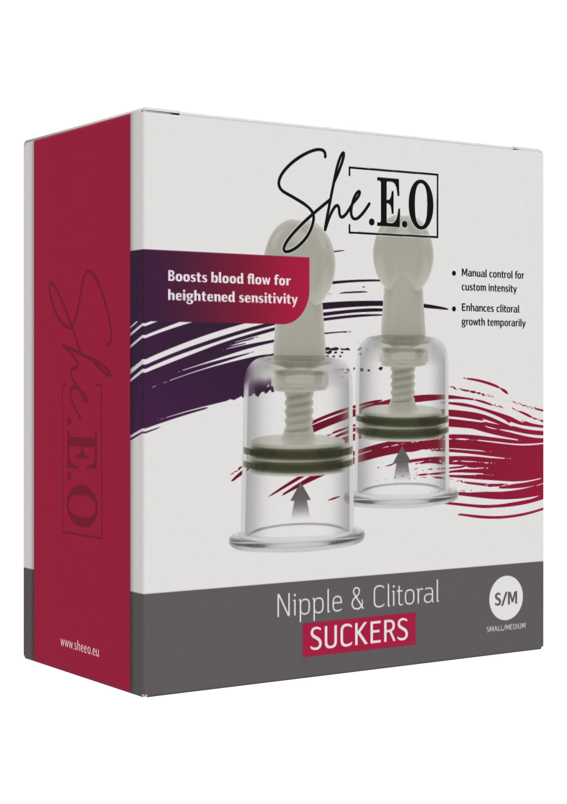 She.E.O. Nipple & Clitoral Suckers S/M