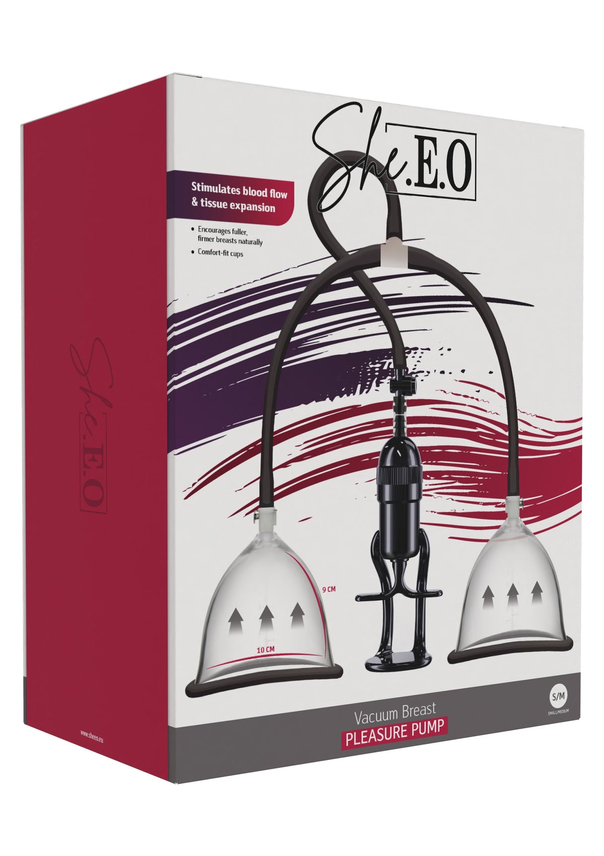 She.E.O. Vacuum Breast Pleasure Pump S/M