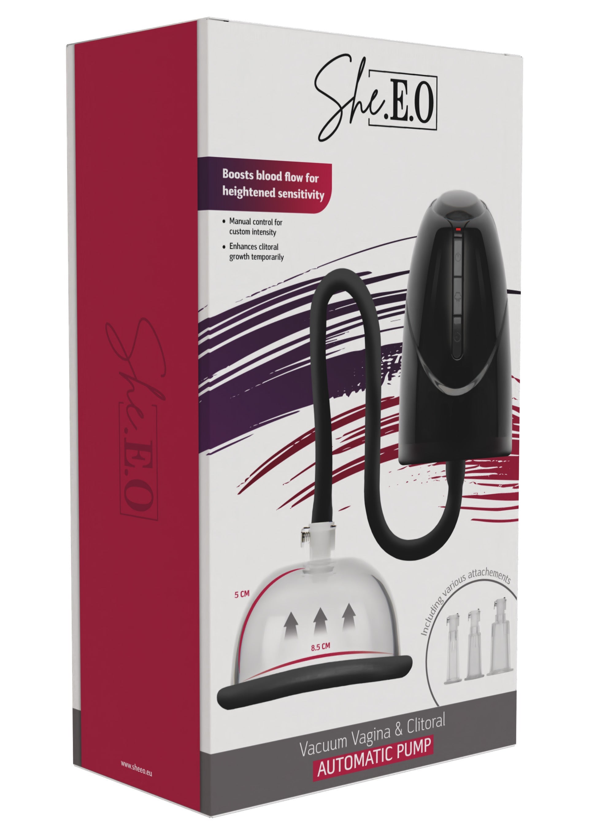She.E.O. Vacuum Vagina & Clitoral Automatic Pump