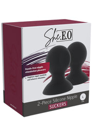 She.E.O Silicone Nipple Suckers L