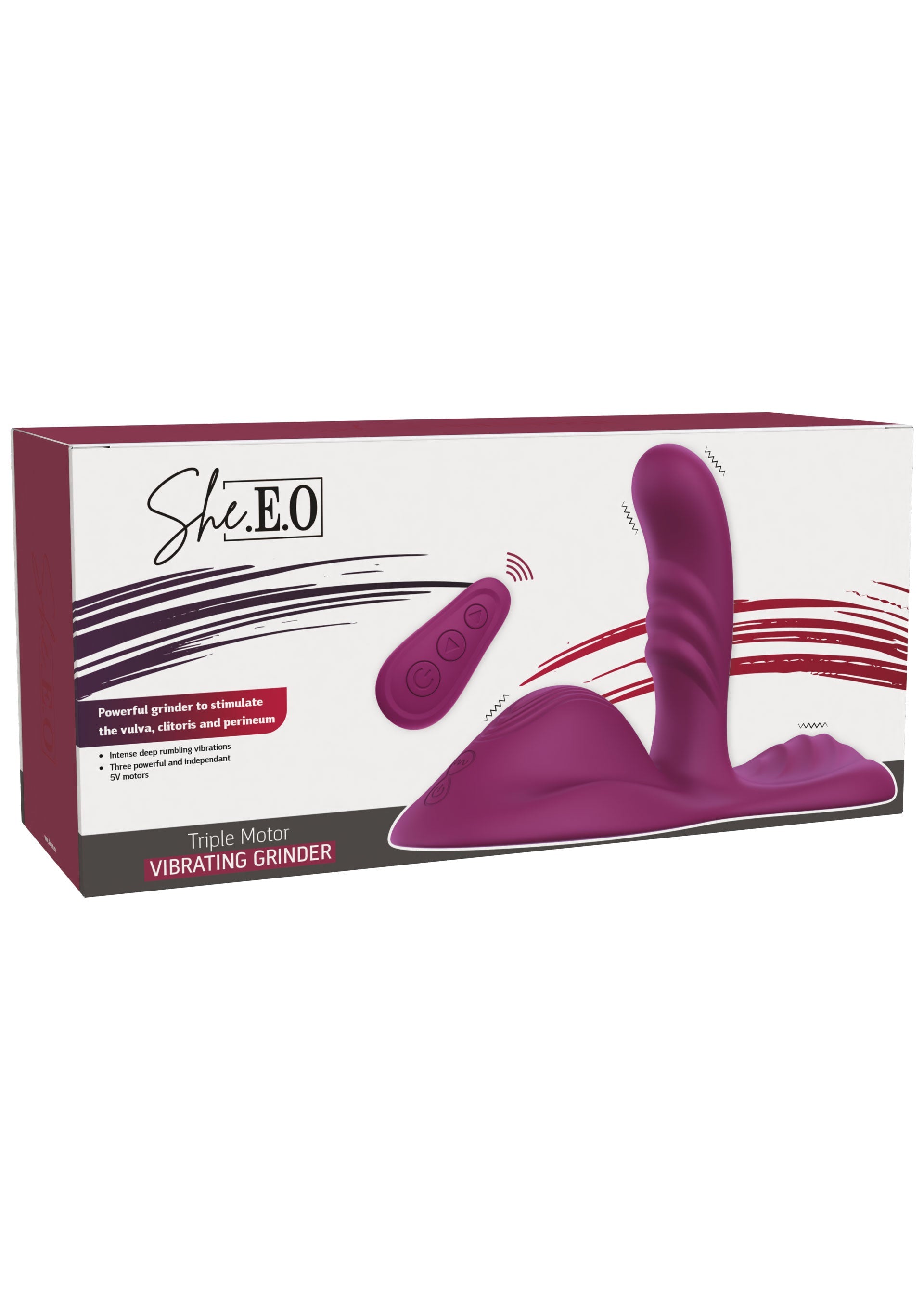 She.E.O Triple Motor Vibrating Grinder