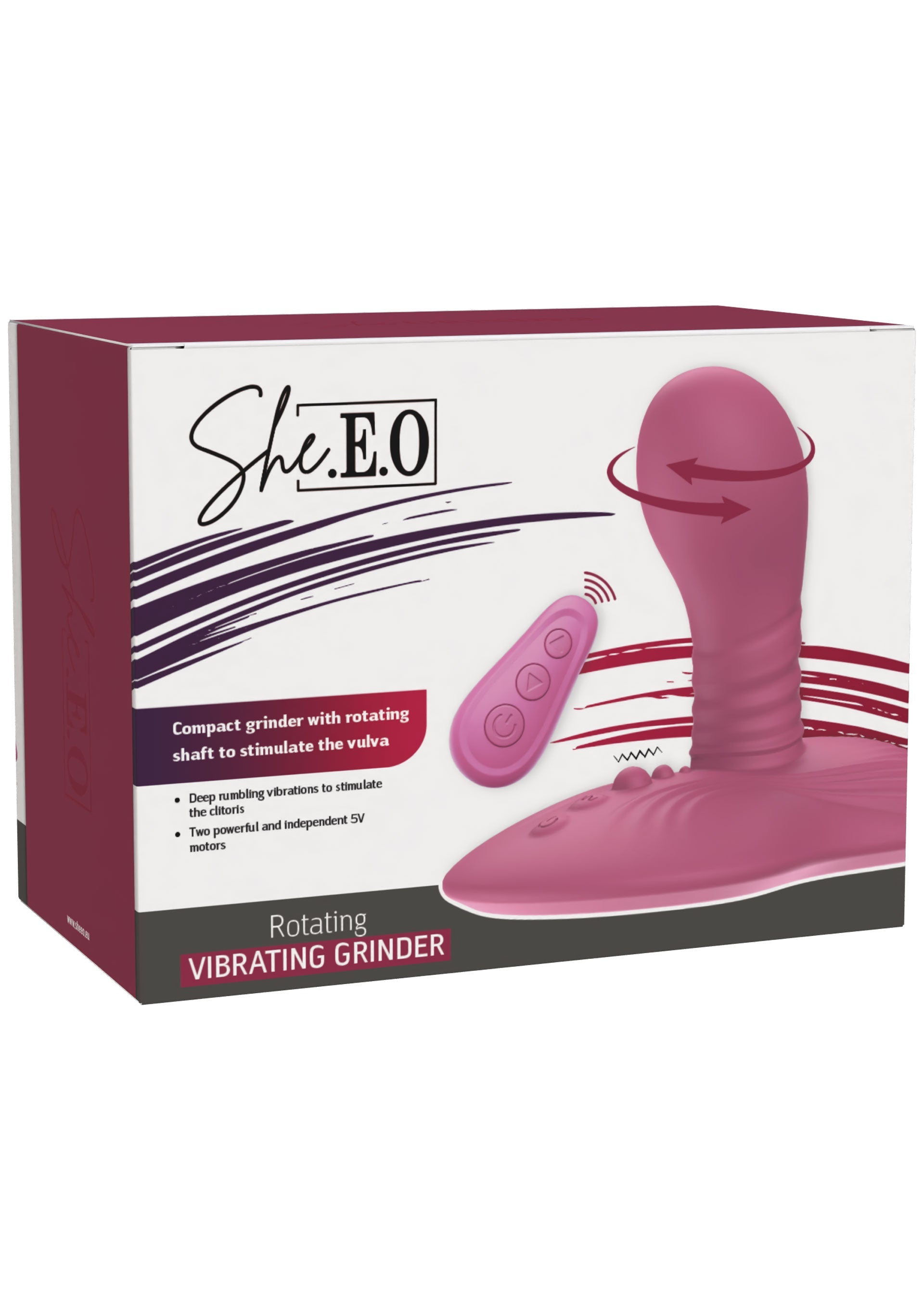 She.E.O Rotating Vibrating Grinder