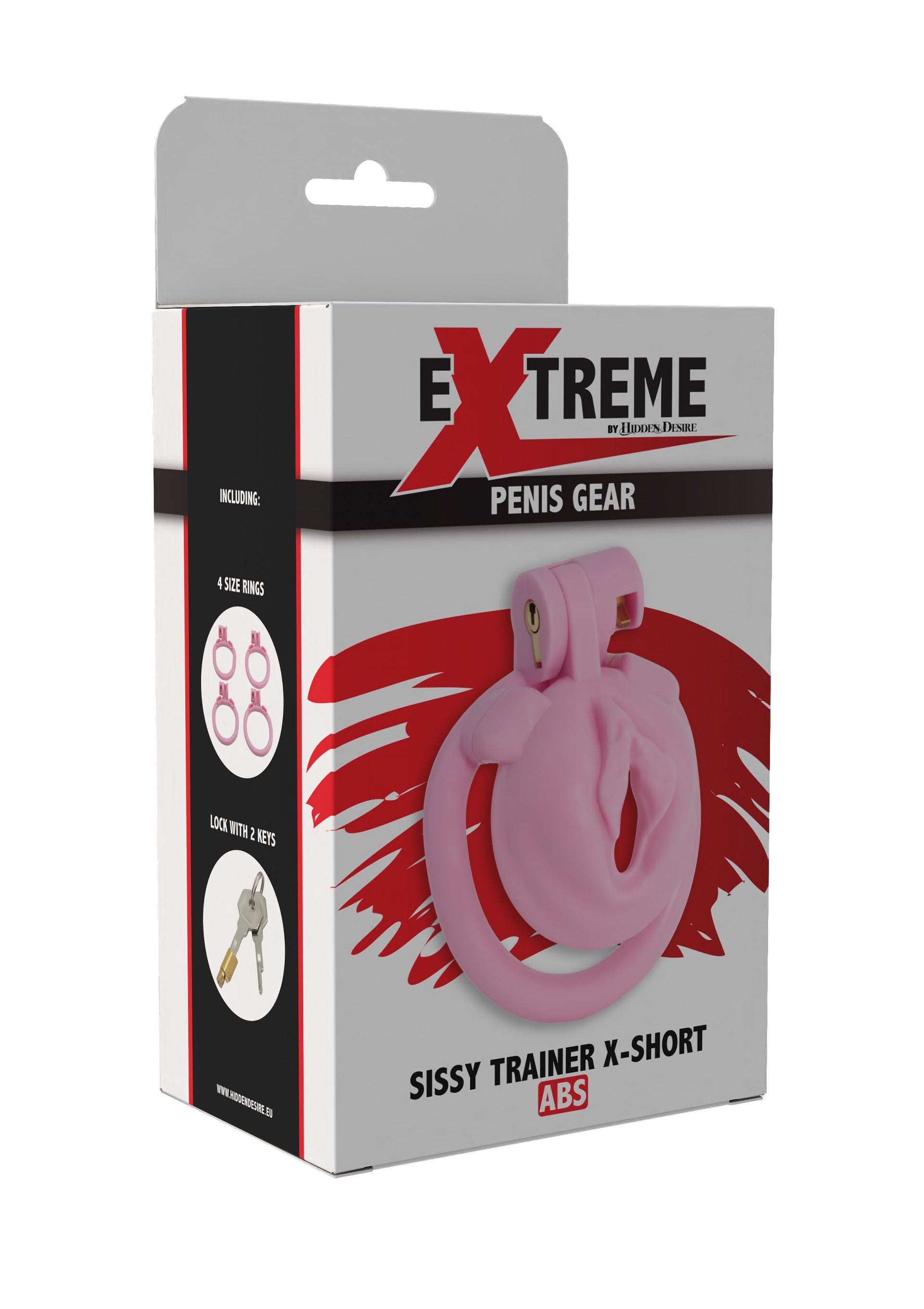 Hidden Desire Sissy Trainer Cock Lock X-Short