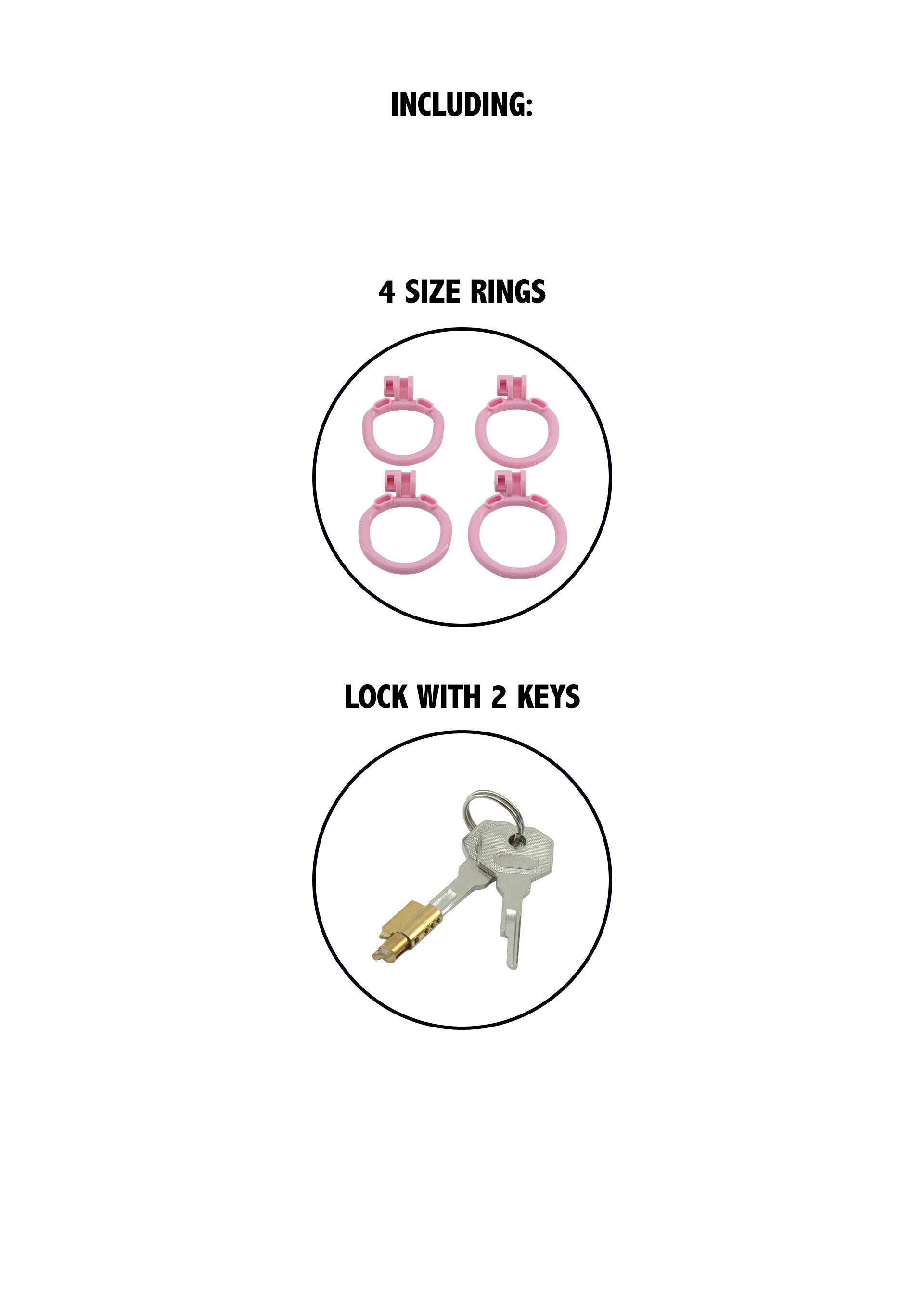Hidden Desire Sissy Trainer Cock Lock X-Short
