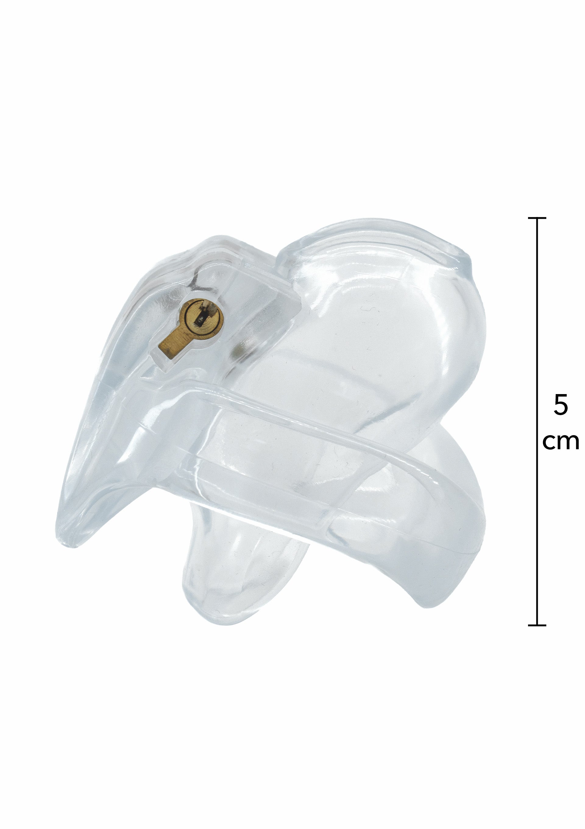 Hidden Desire Clear Control Cock Cage X-Short