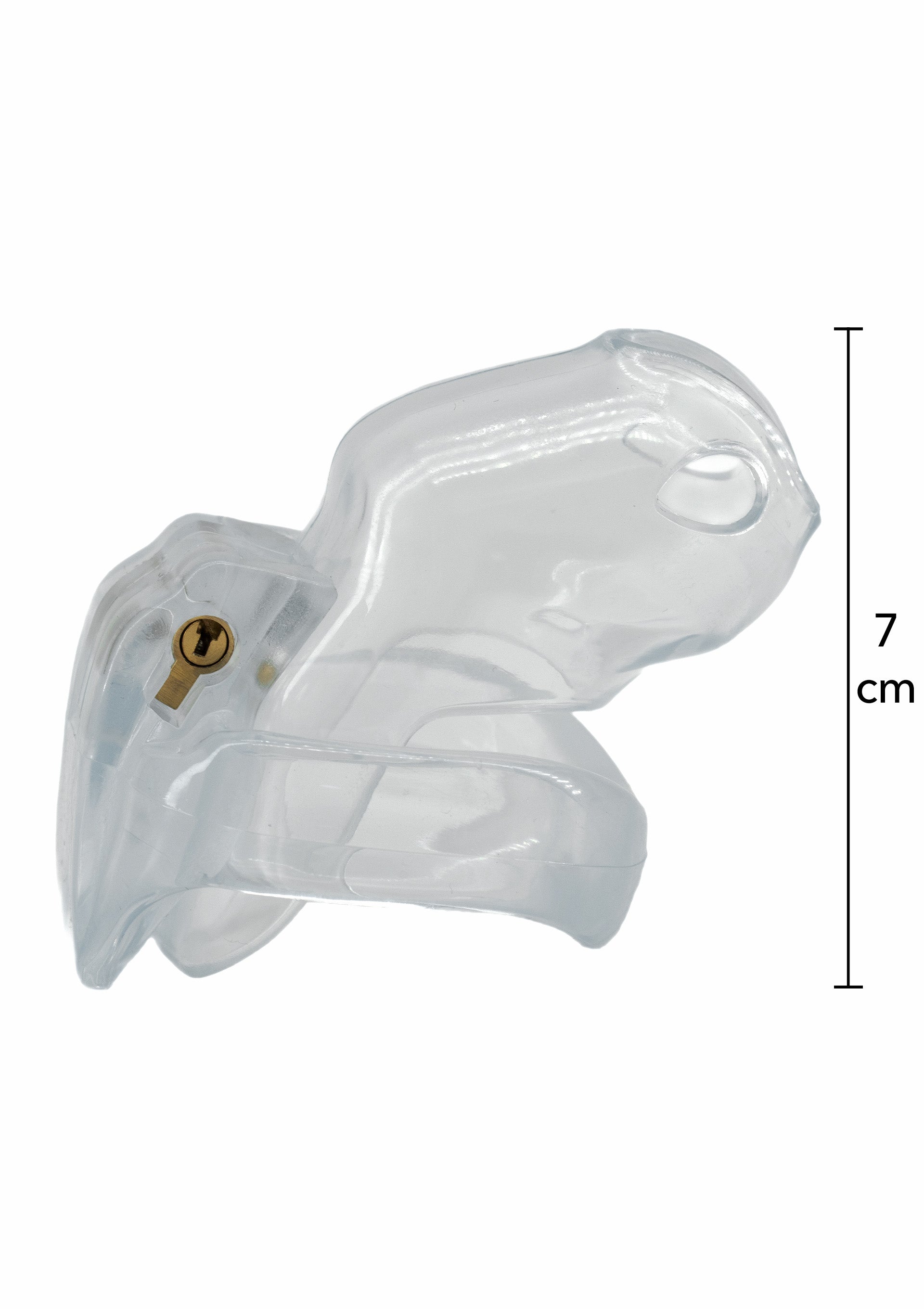 Hidden Desire Clear Control Cock Cage Short