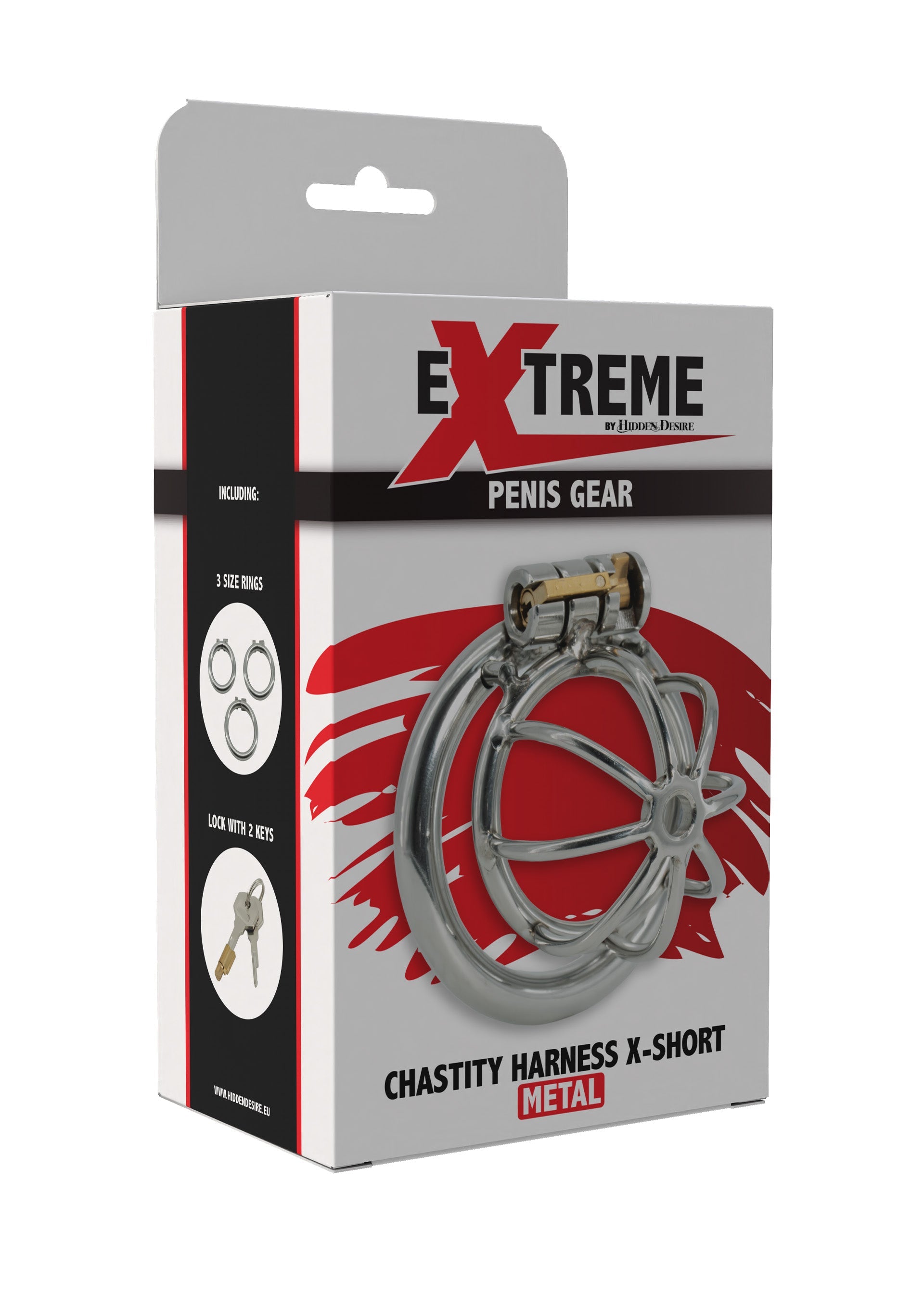 Hidden Desire Chestity Cock Harness X-Short