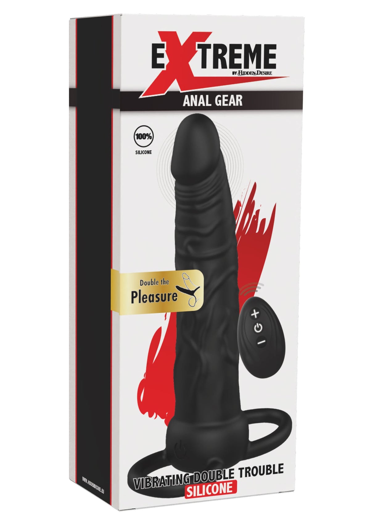 Hidden Desire Vibrating Double Trouble Anal Penetrator